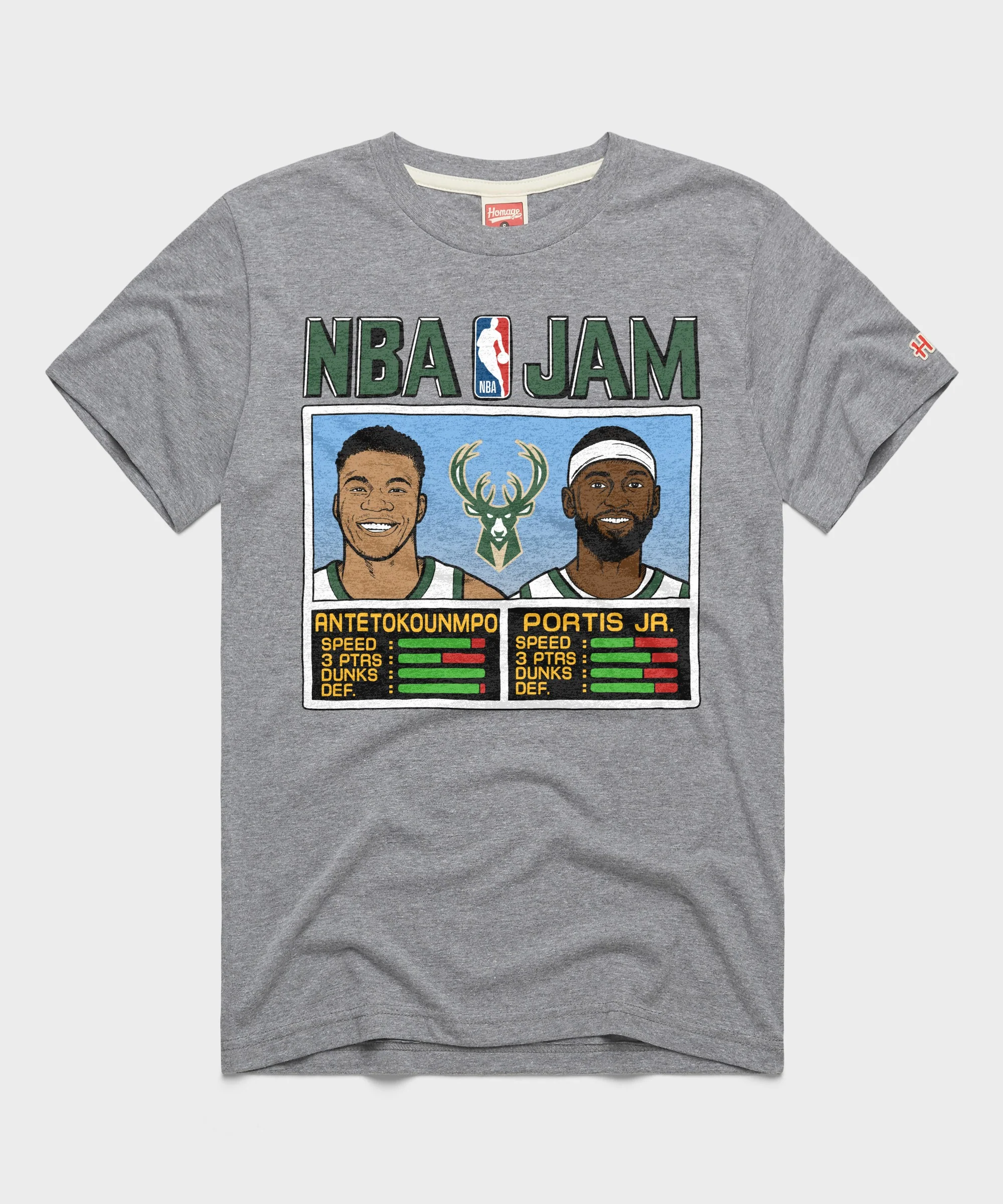 NBA Jam Bucks Antetokounmpo And Portis Jr.