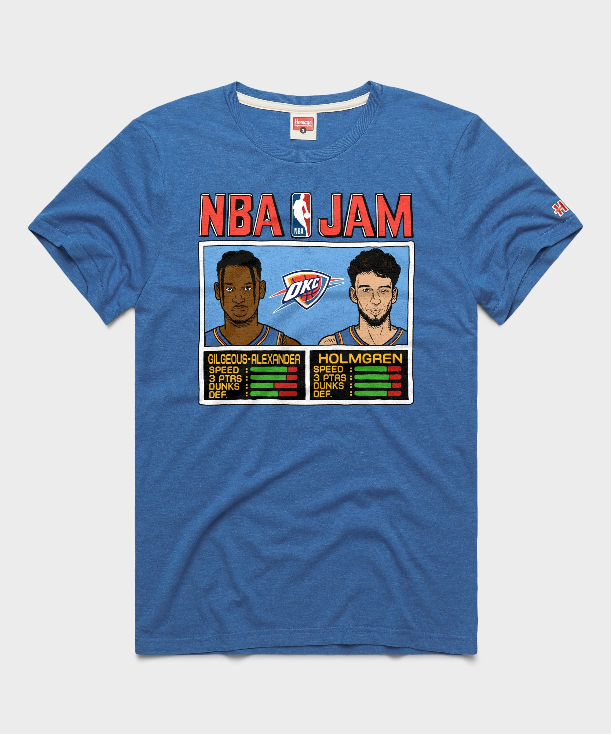 NBA Jam Thunder Gilgeous-Alexander And Holmgren
