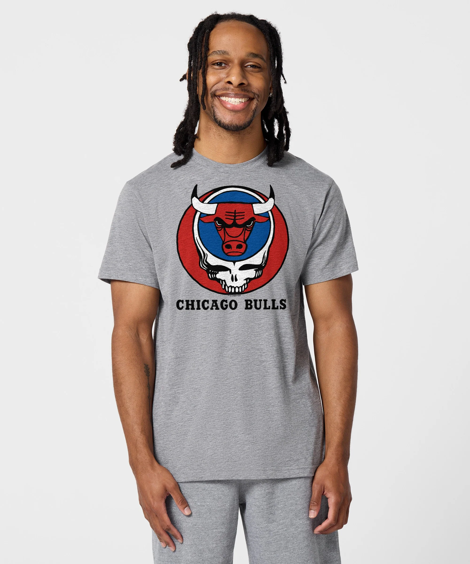 NBA x Grateful Dead x Bulls Skull - Image 3