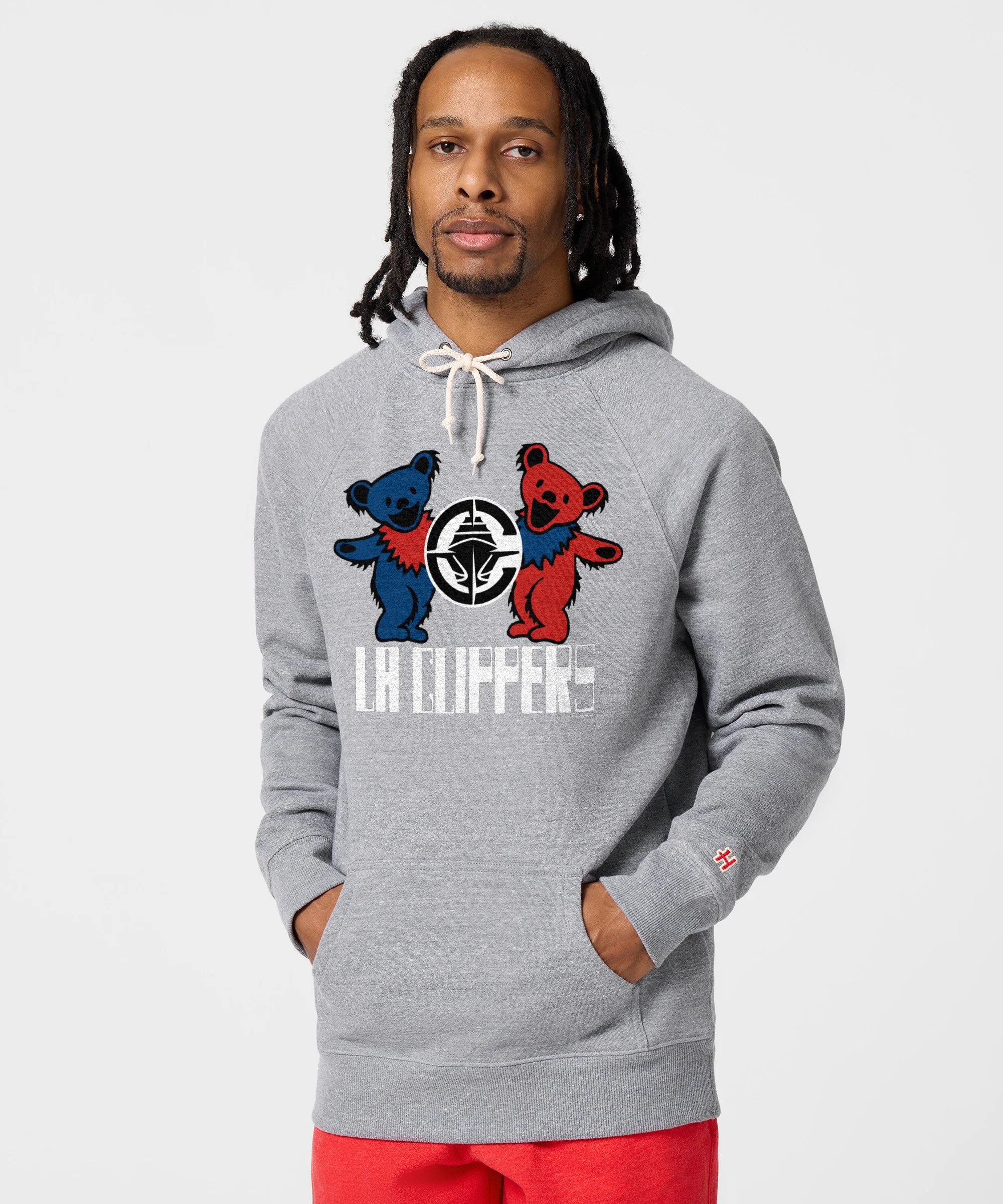 NBA x Grateful Dead x Clippers Hoodie - Image 3