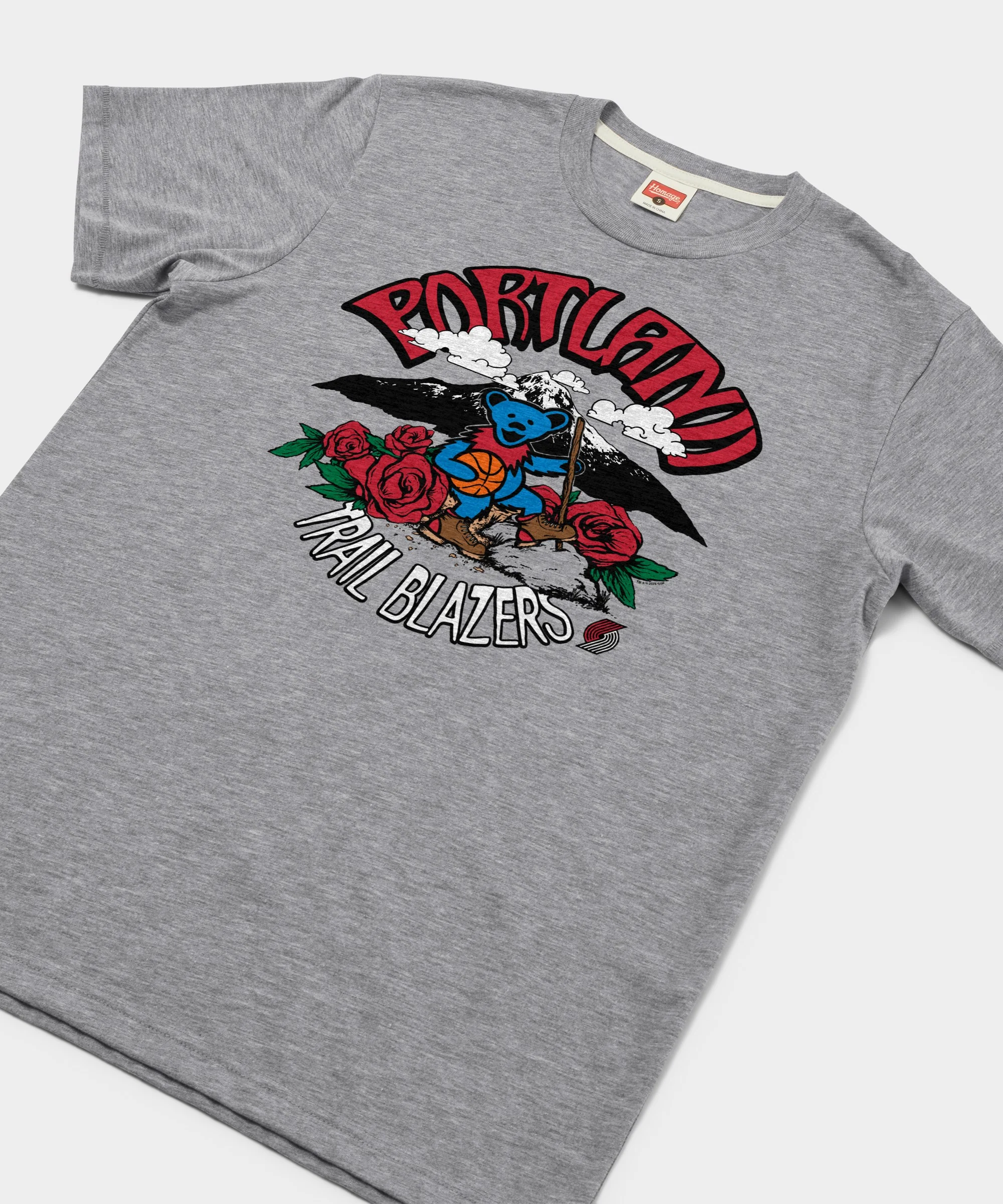 NBA x Grateful Dead x Trail Blazers Bear - Image 2