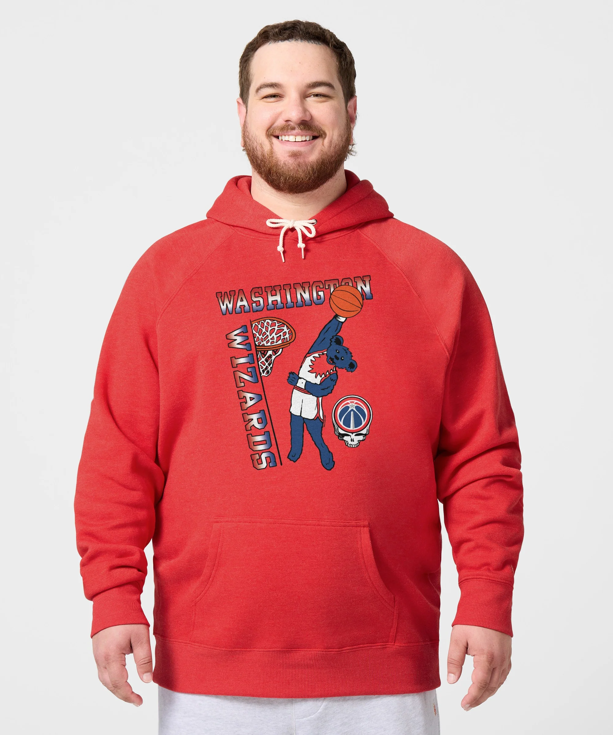 NBA x Grateful Dead x Wizards Hoodie - Image 3