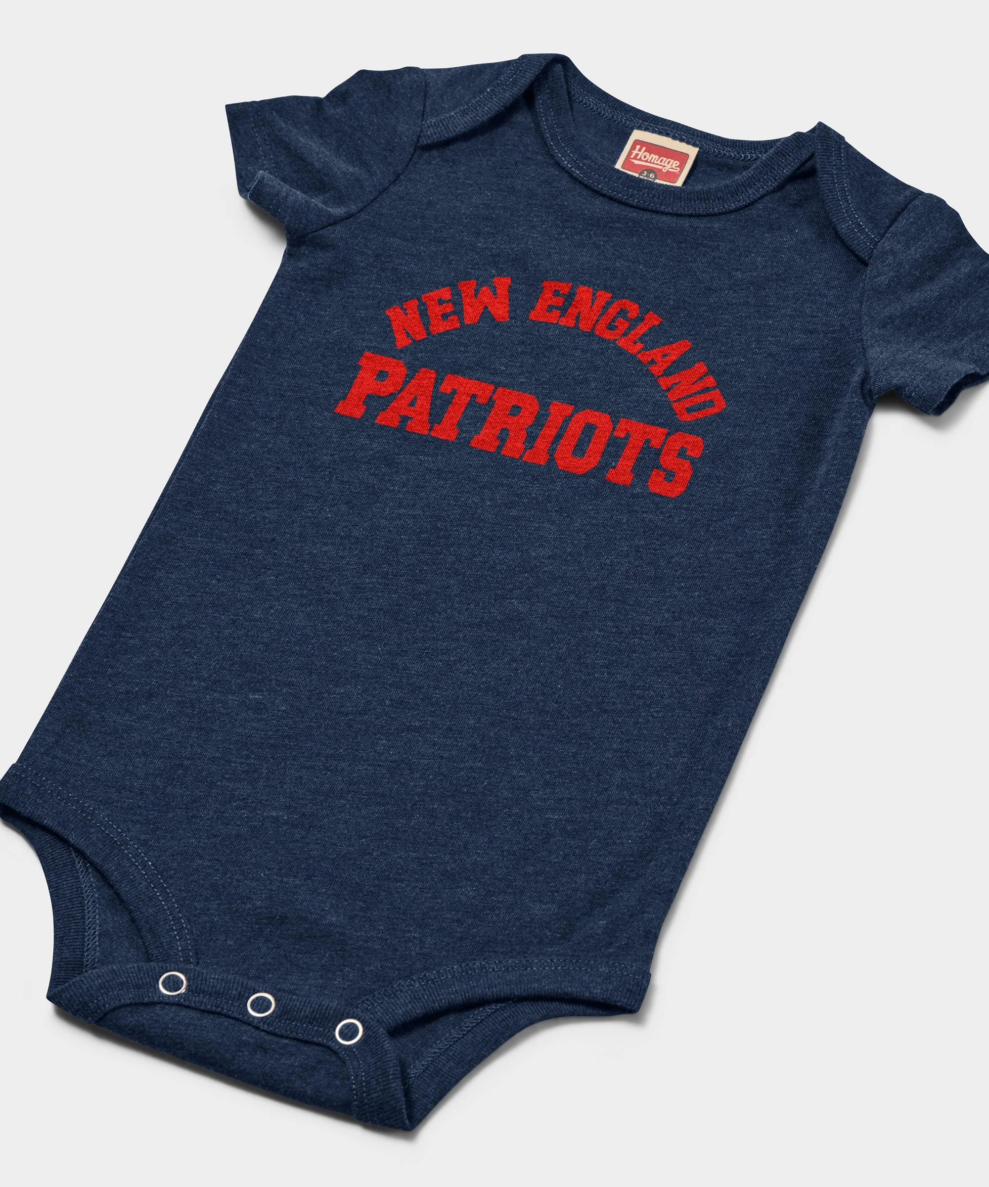 New England Patriots Classic Baby One Piece - Image 2