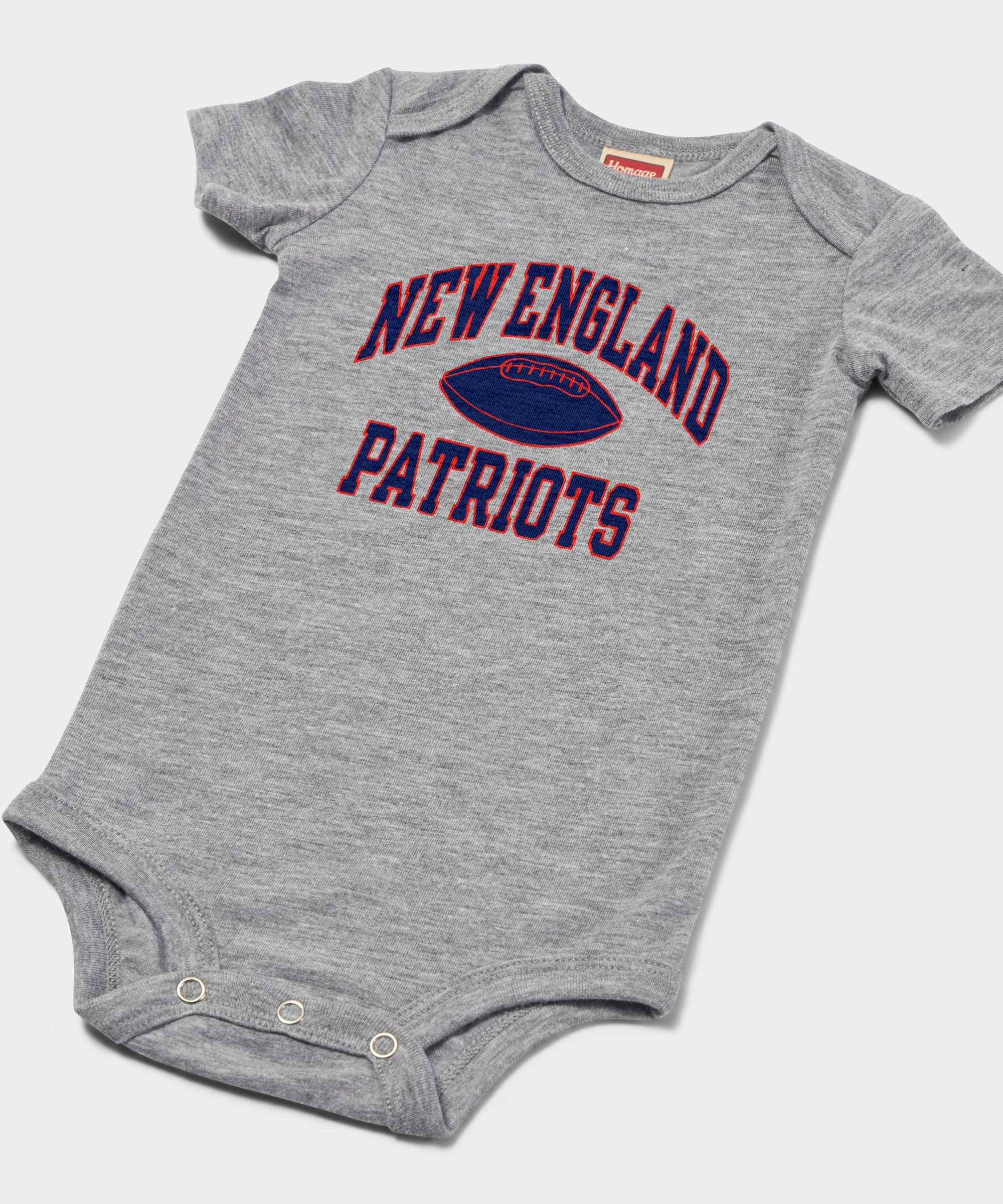 New England Patriots Gridiron Baby One Piece - Image 2