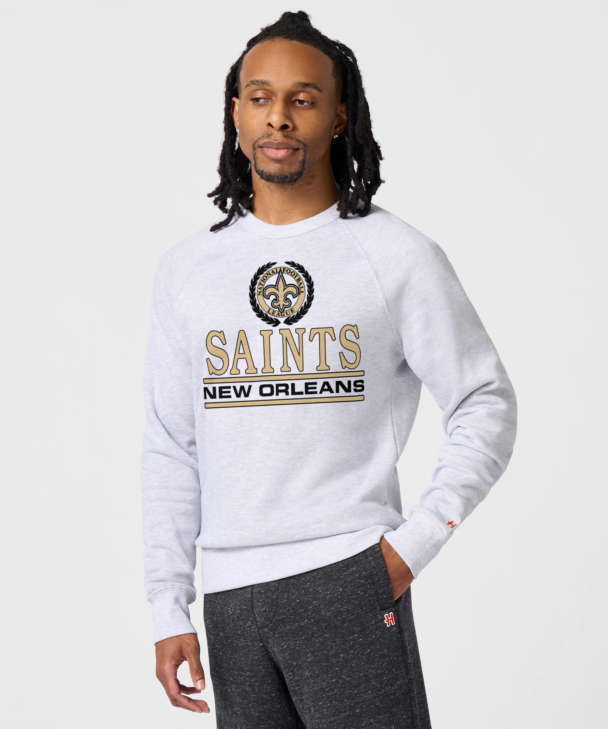 New Orleans Saints Crest Crewneck - Image 3