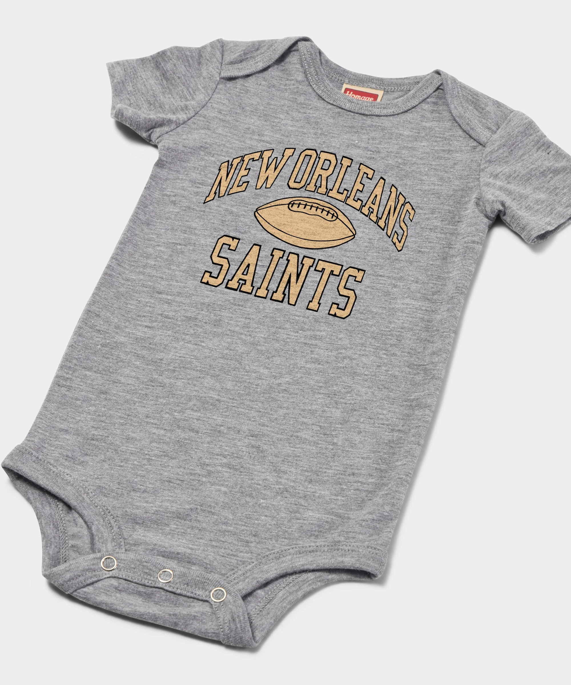 New Orleans Saints Gridiron Baby One Piece - Image 2
