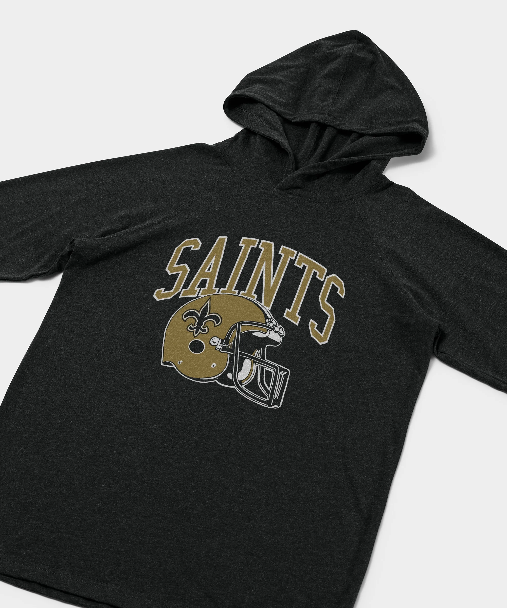 New Orleans Saints Helmet Lightweight Hoodie - Image 2