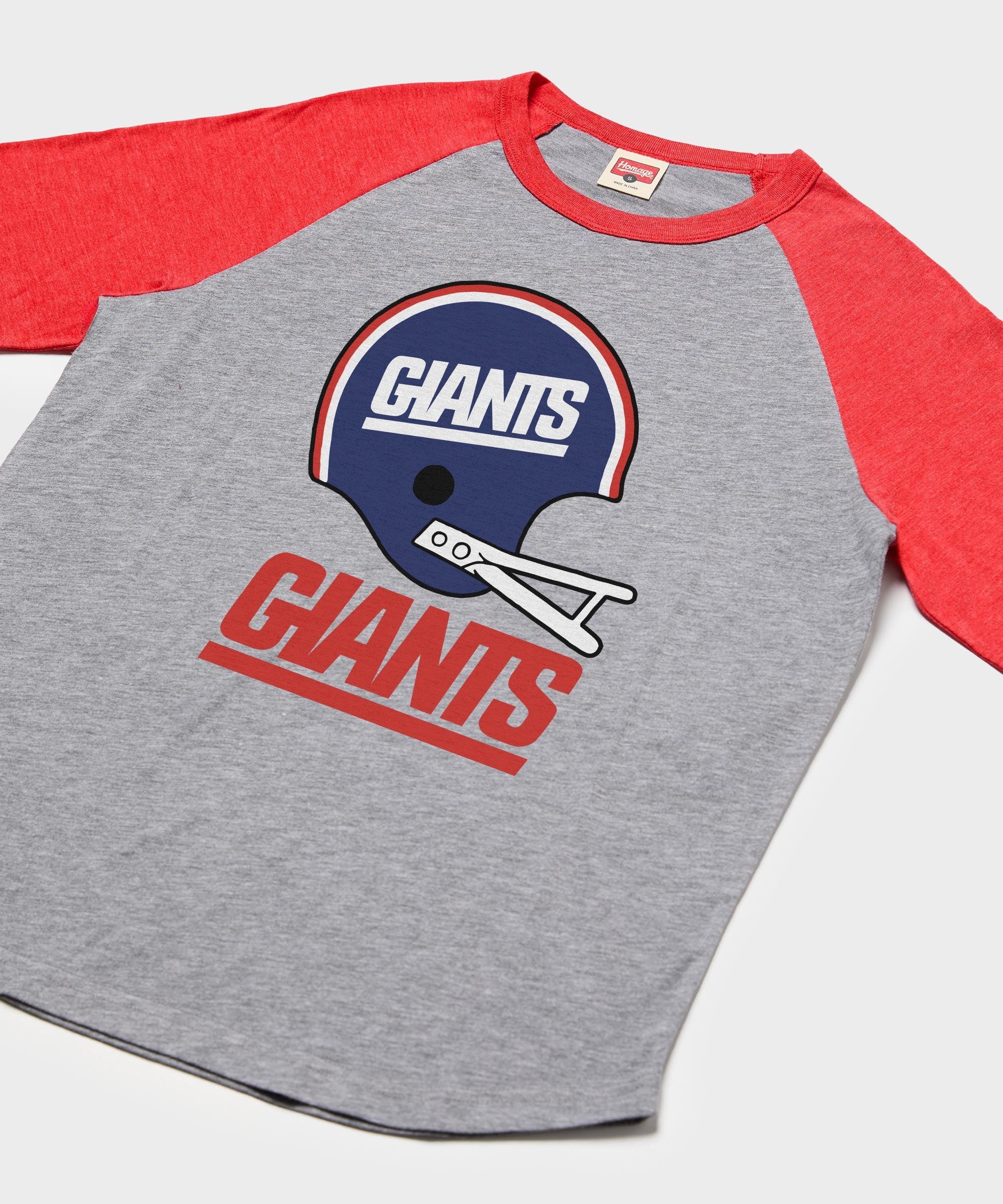 New York Giants Big Helmet Raglan - Image 2