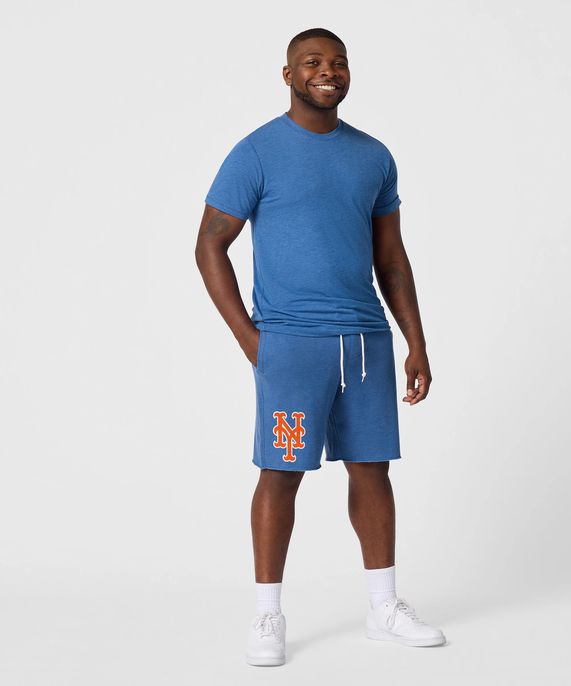 New York Mets Cap Logo '13 Sweat Shorts - Image 5