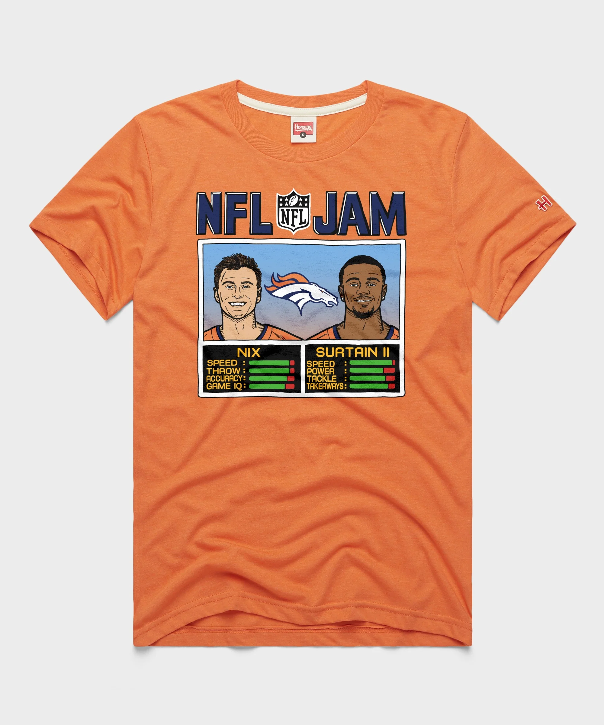 NFL Jam Broncos Nix And Surtain II
