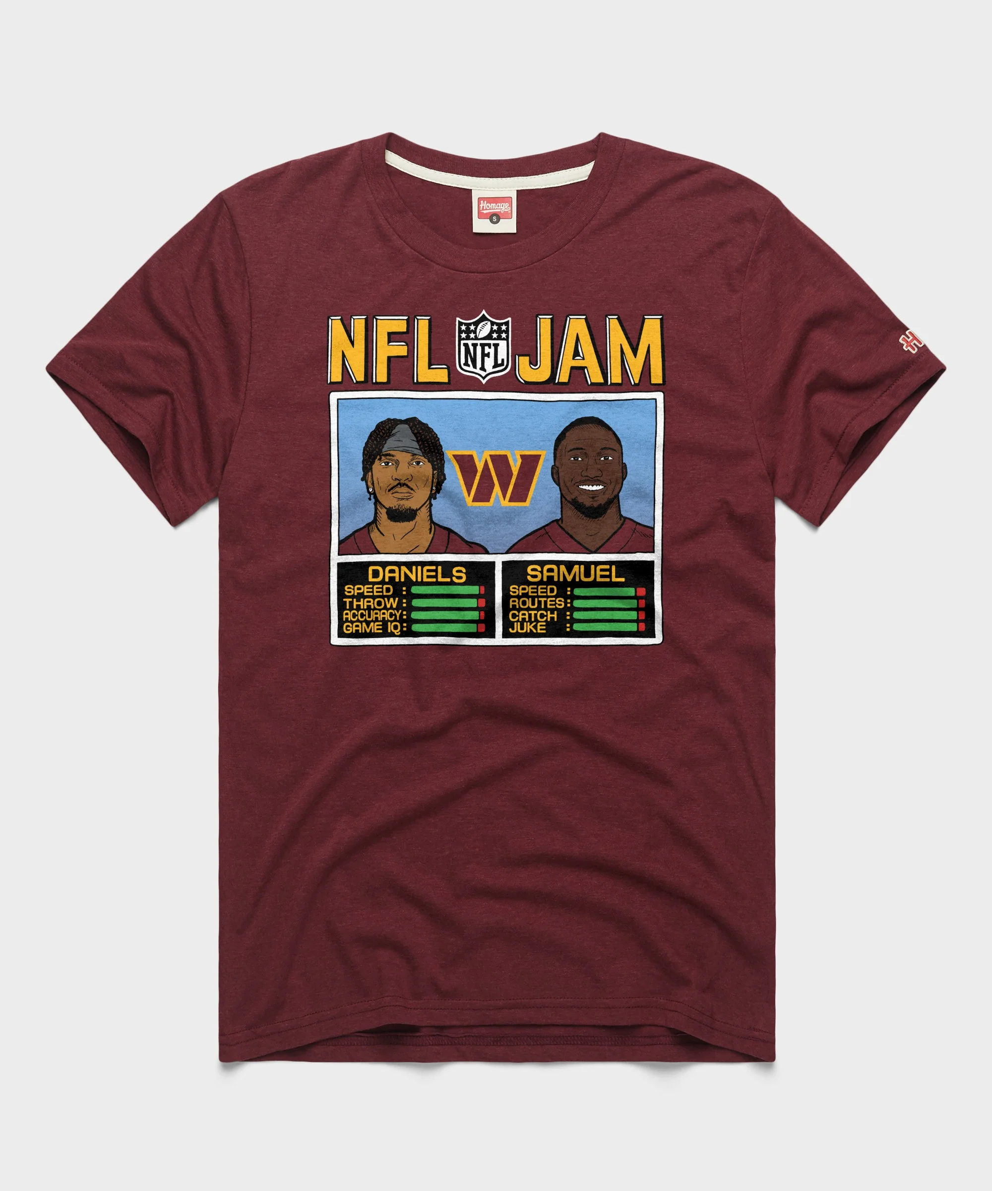 NFL Jam Commanders Daniels And Samuel