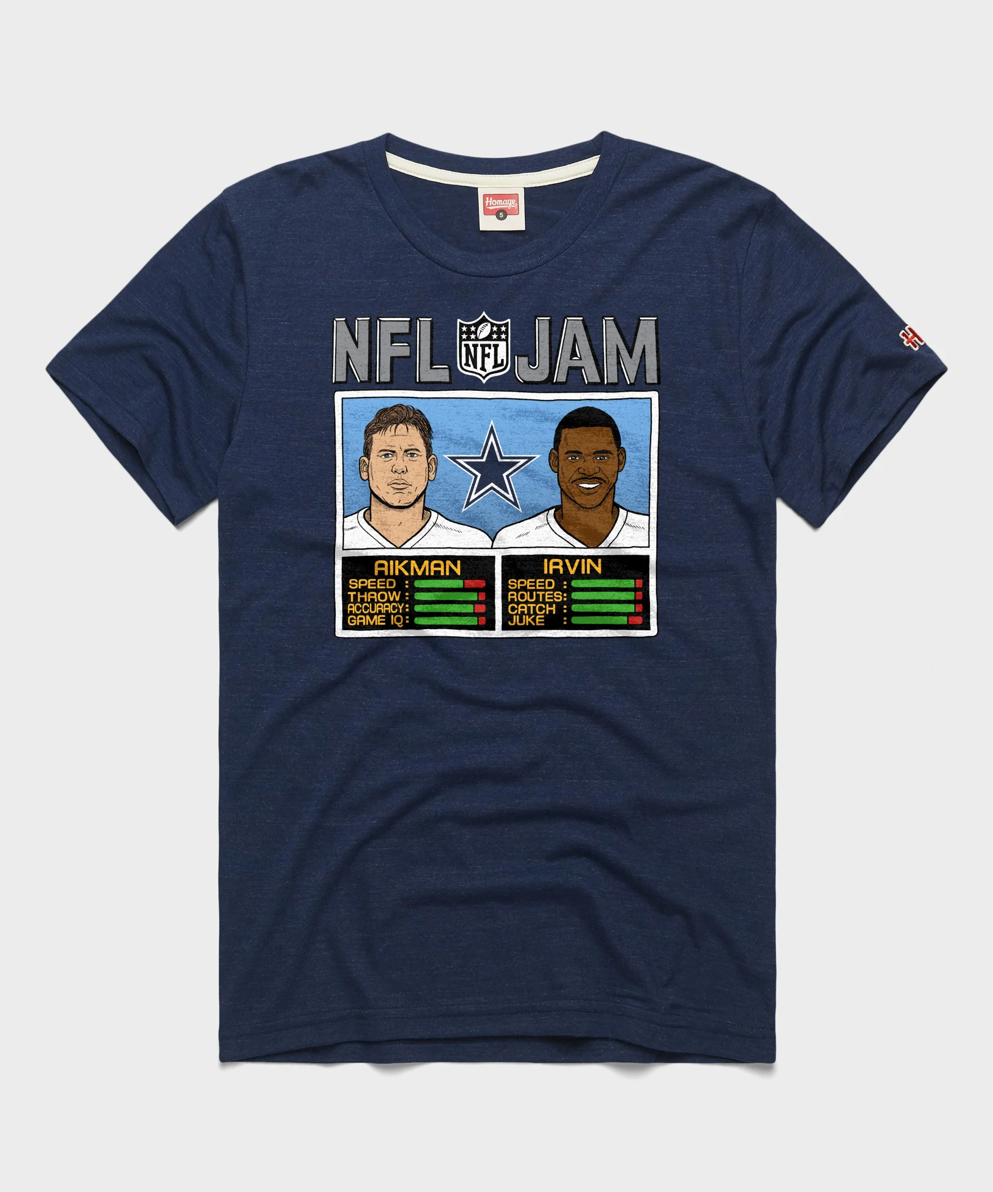 NFL Jam Cowboys Aikman And Irvin