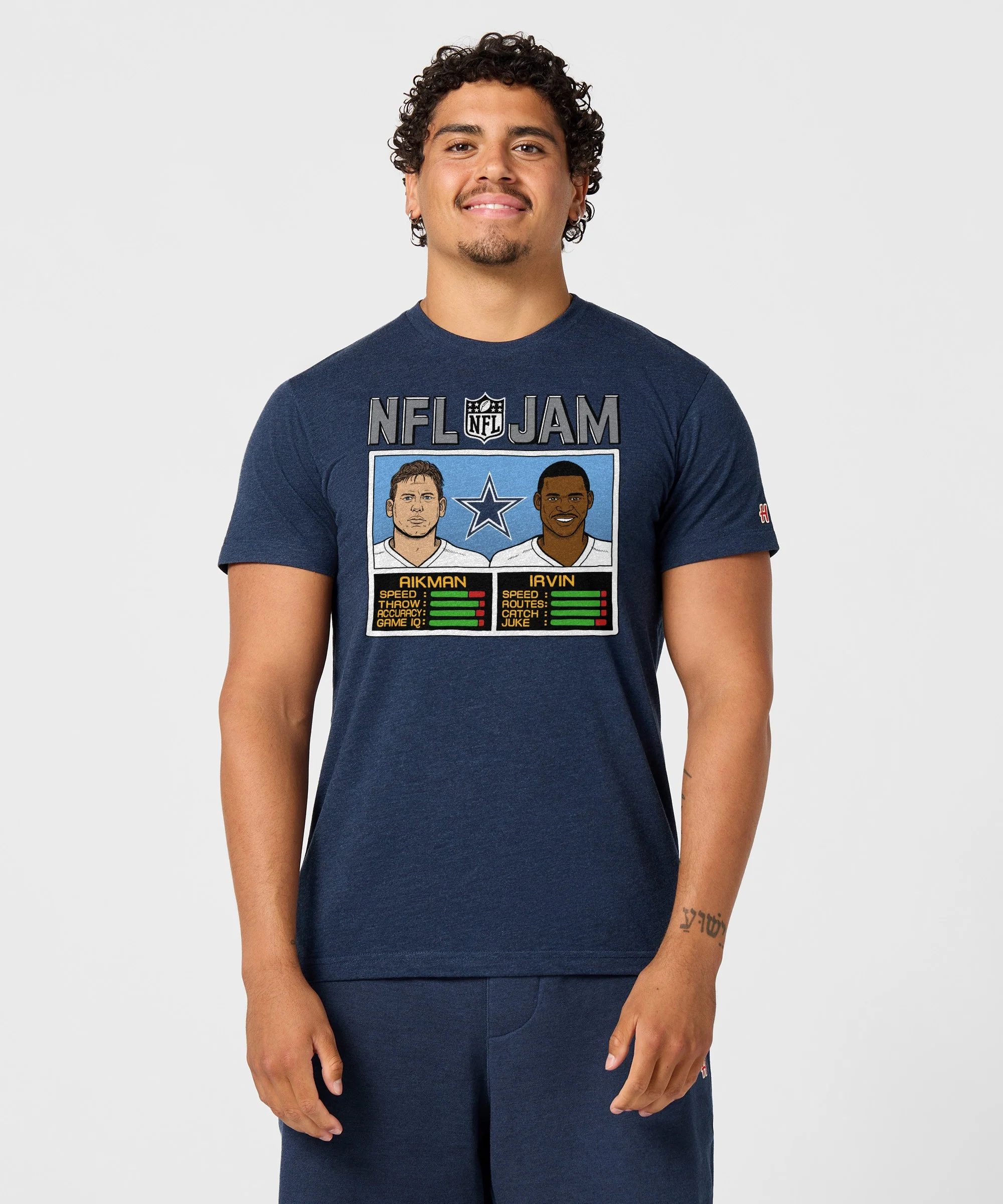 NFL Jam Cowboys Aikman And Irvin - Image 3