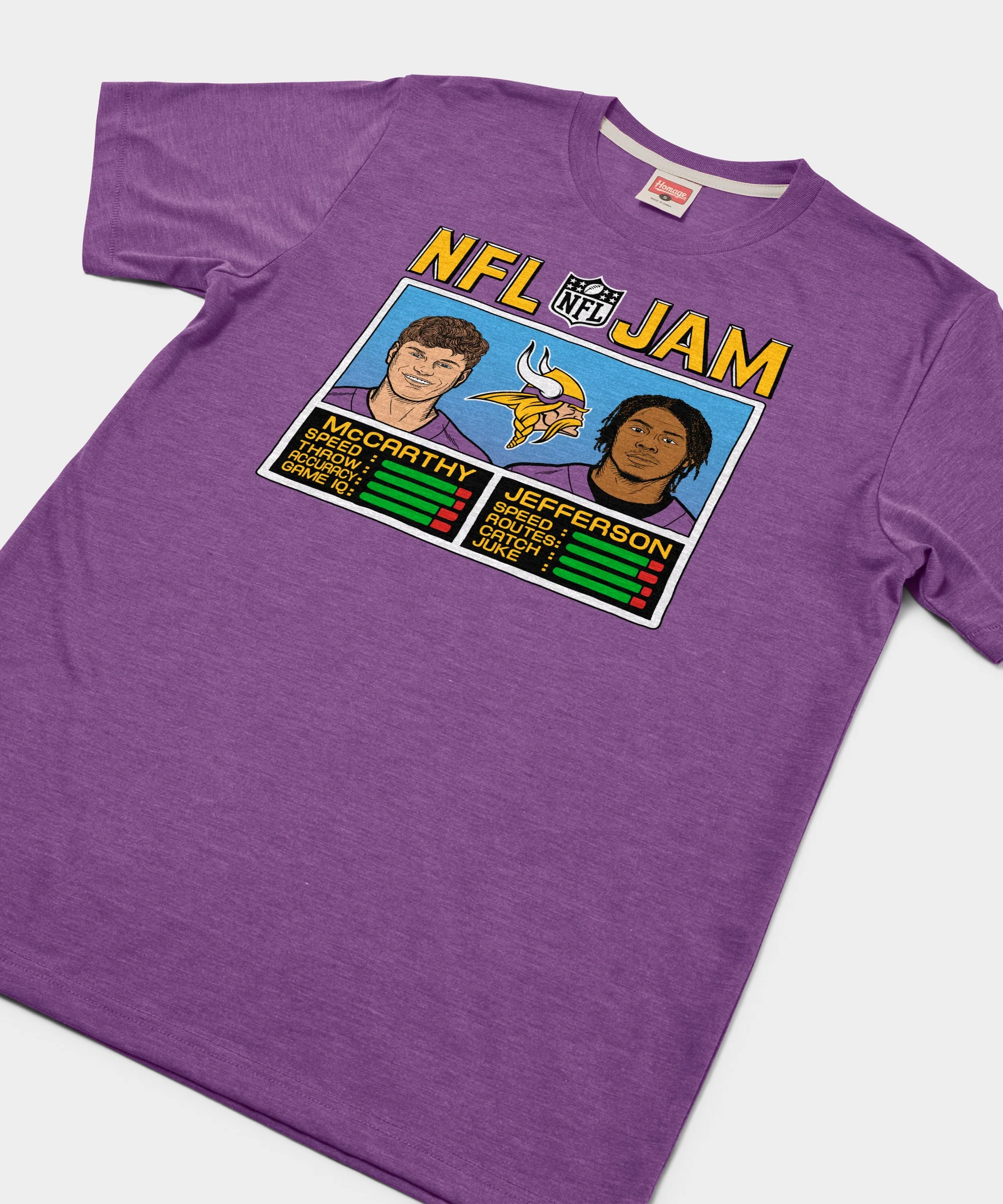 NFL Jam Vikings McCarthy and Jefferson - Image 2
