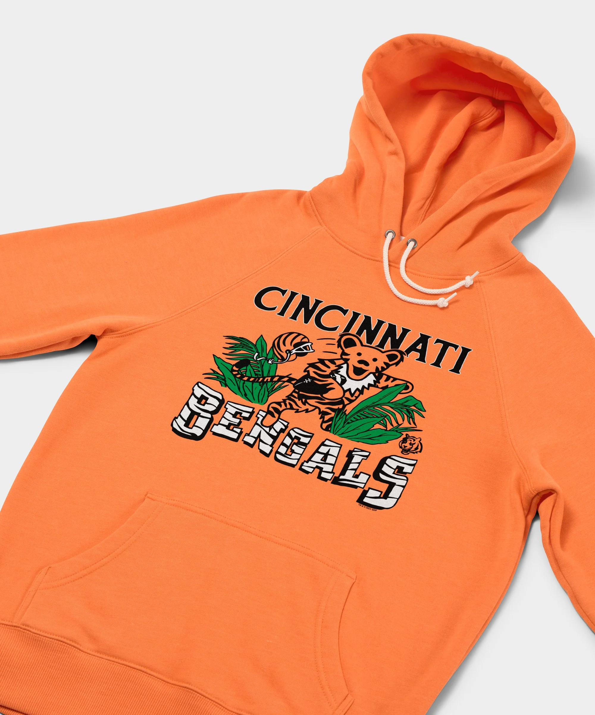 NFL x Grateful Dead x Bengals Hoodie - Image 2