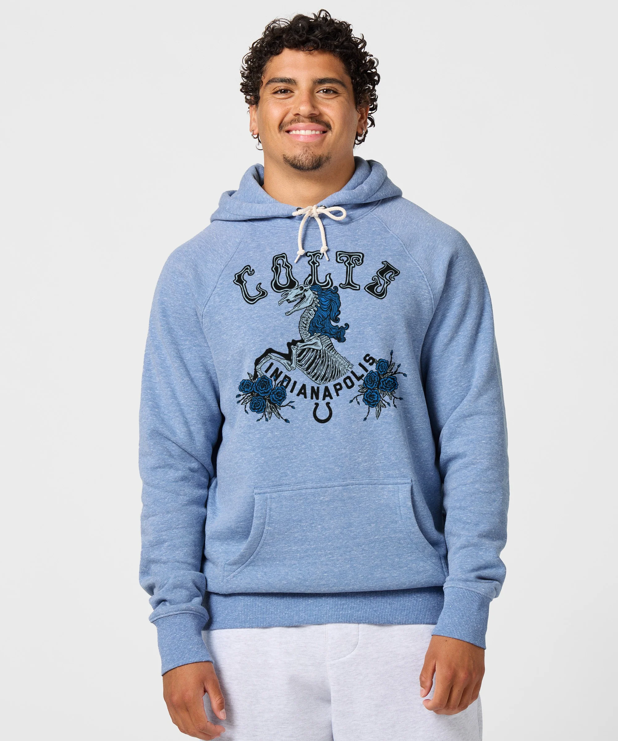 NFL x Grateful Dead x Colts Hoodie - Image 3