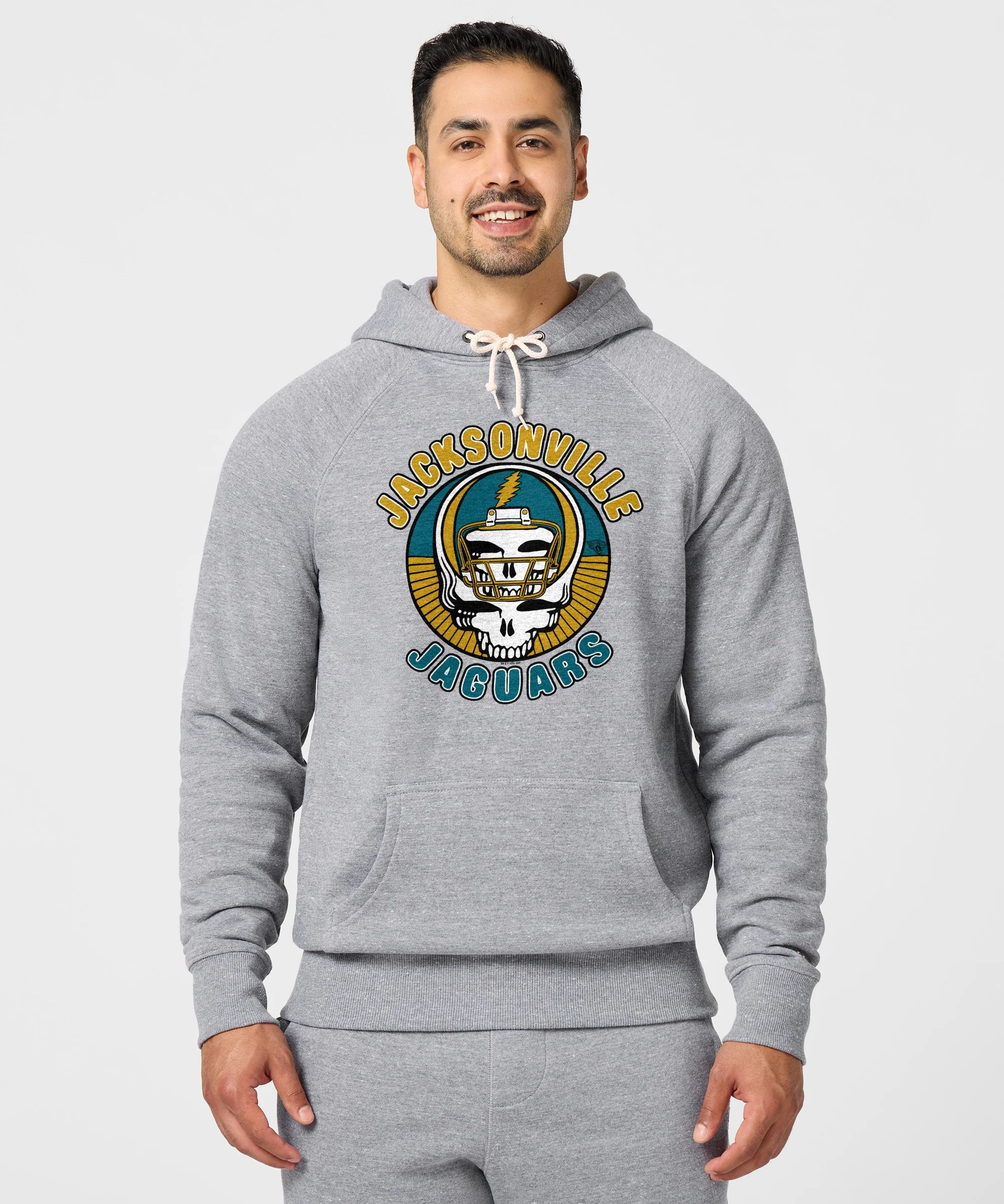 NFL x Grateful Dead x Jaguars Hoodie - Image 3