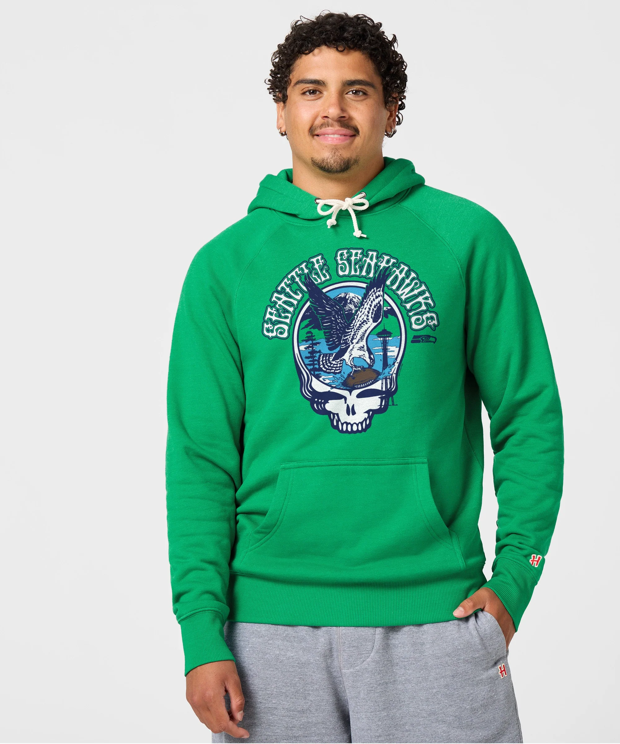 NFL x Grateful Dead x Seahawks Hoodie - Image 3