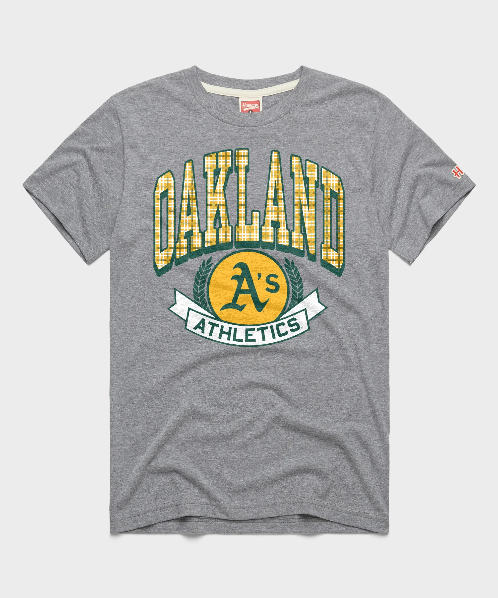 Oakland A's Plaid