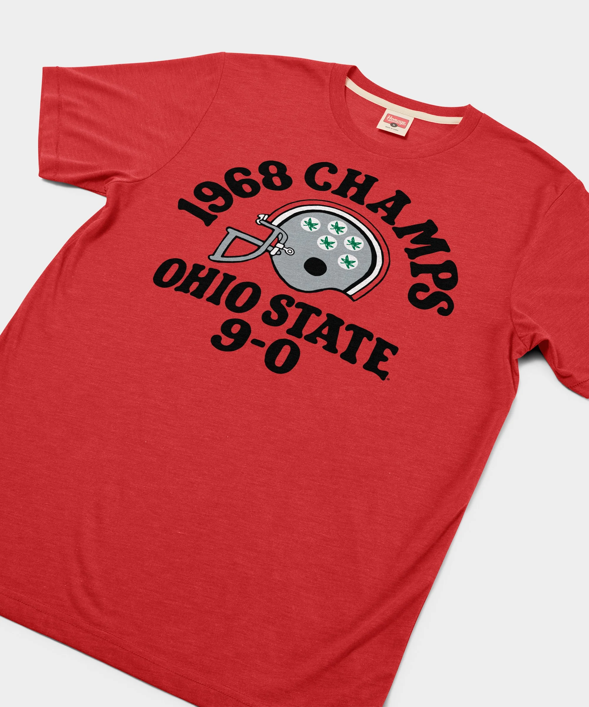 Ohio State National Champs 1968 9-0 T-Shirt - Image 2