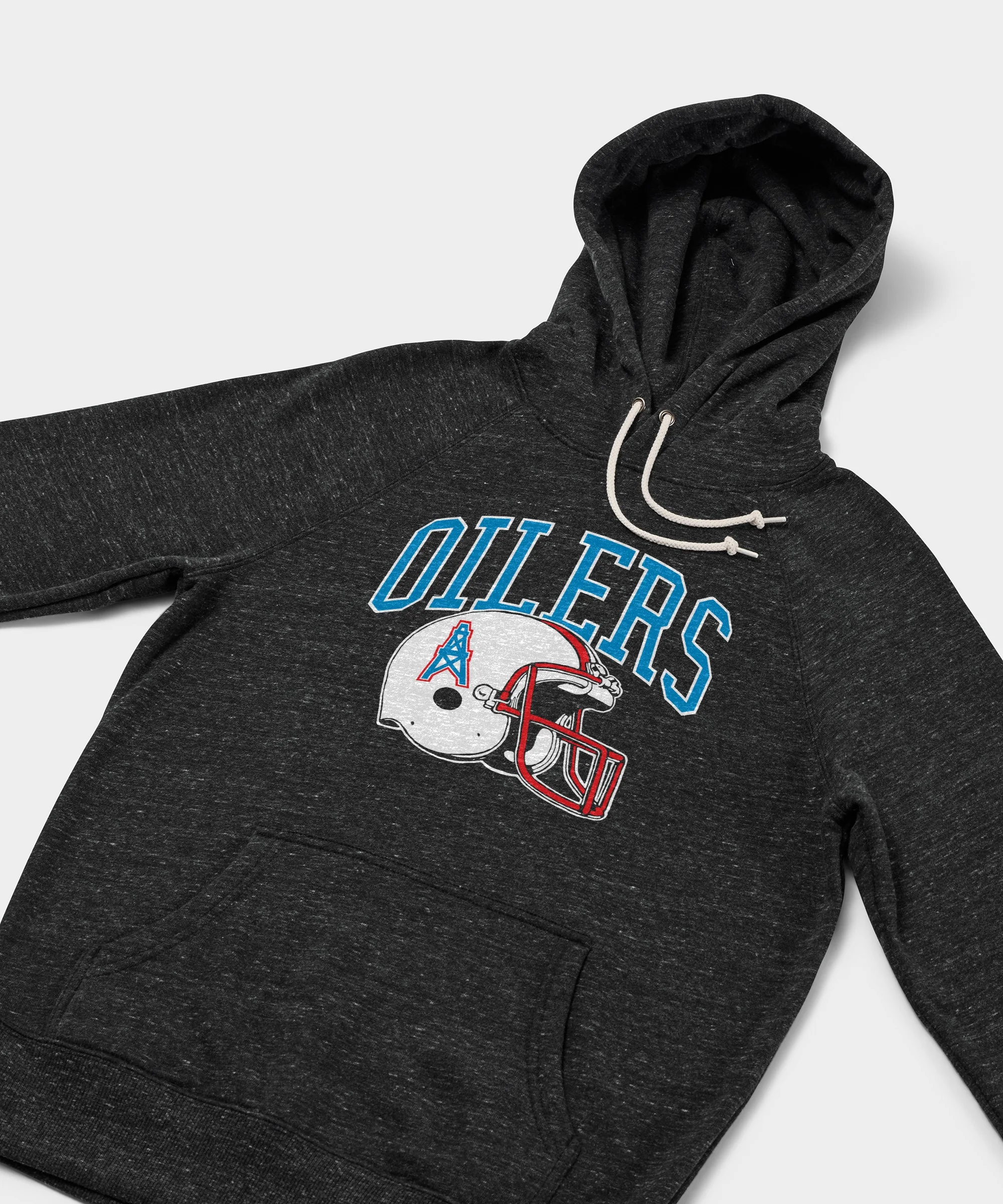 Oilers Football Helmet Retro Hoodie - Image 4