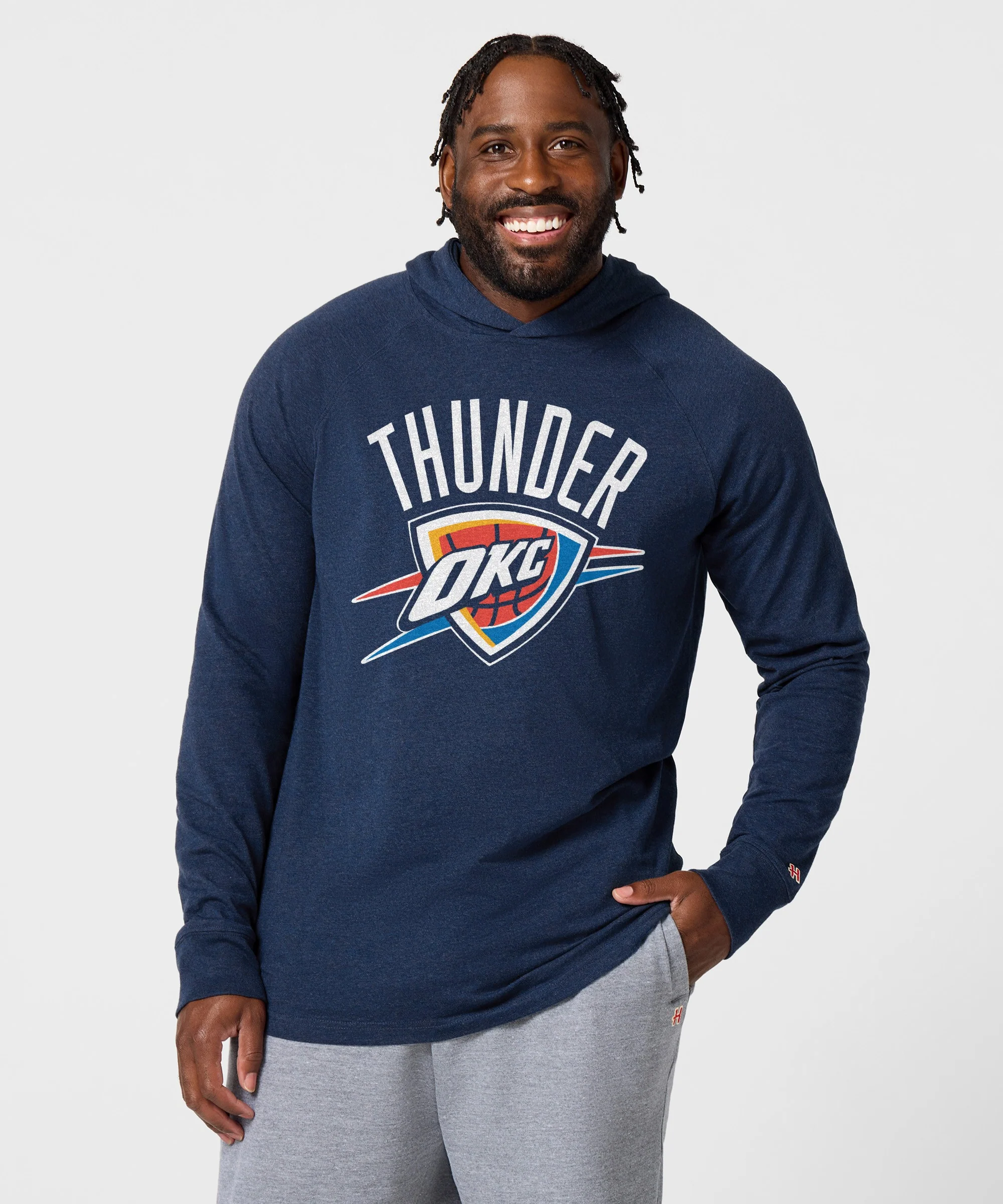 Oklahoma City Thunder Arch Lightweight Hoodie - Image 3