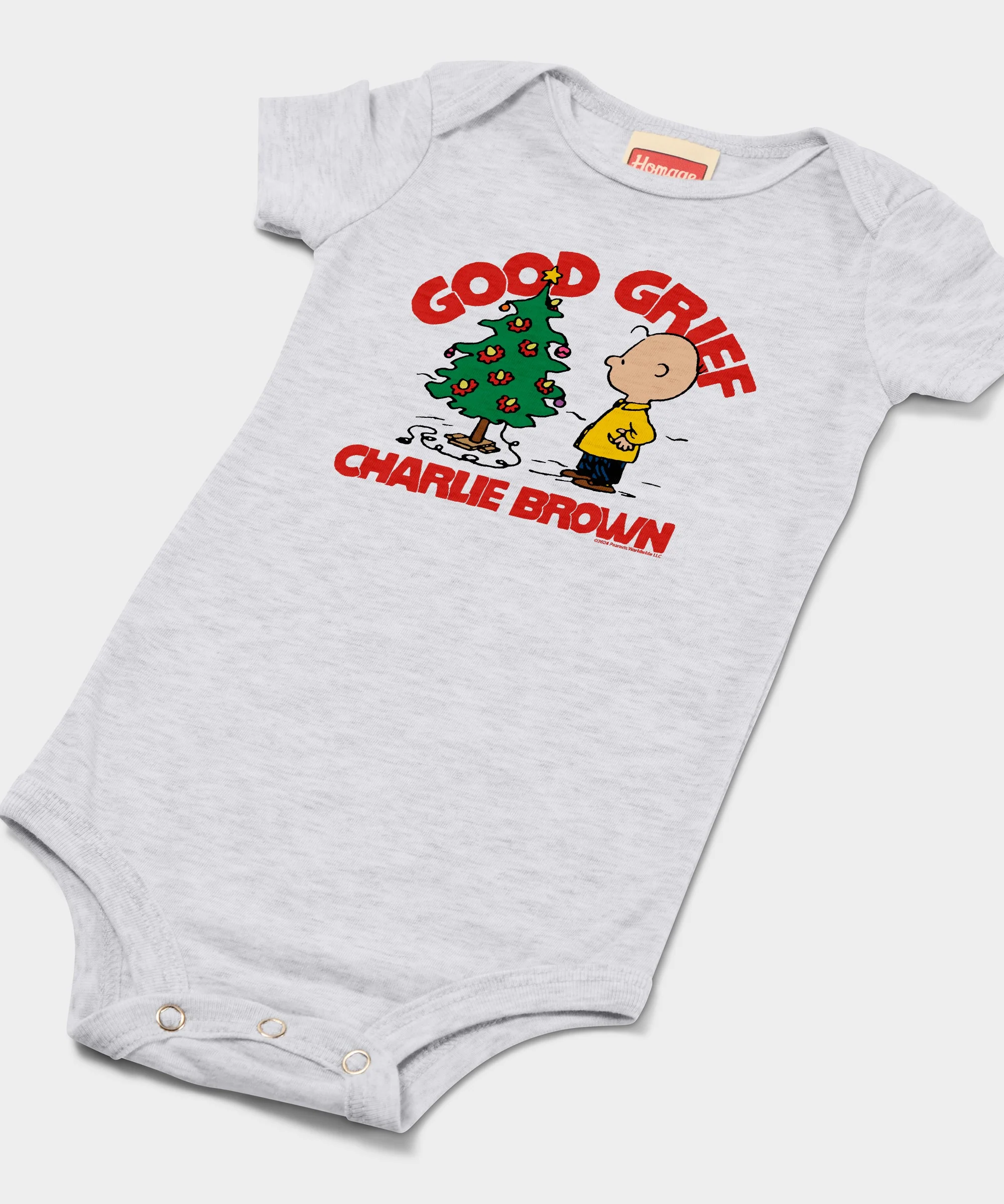 Peanuts Charlie Brown Christmas Baby One Piece - Image 2