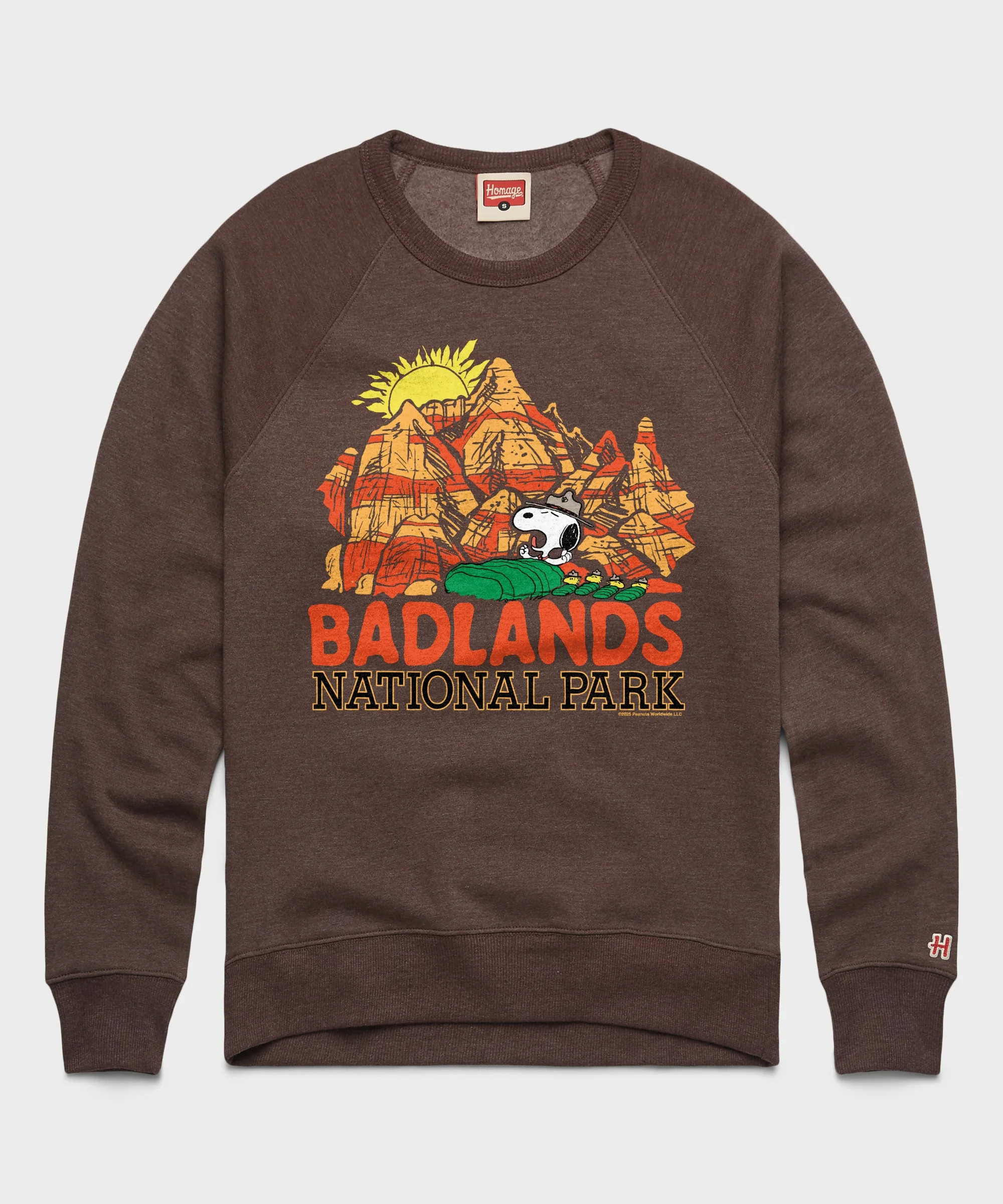 Peanuts Snoopy x Badlands National Park Crewneck