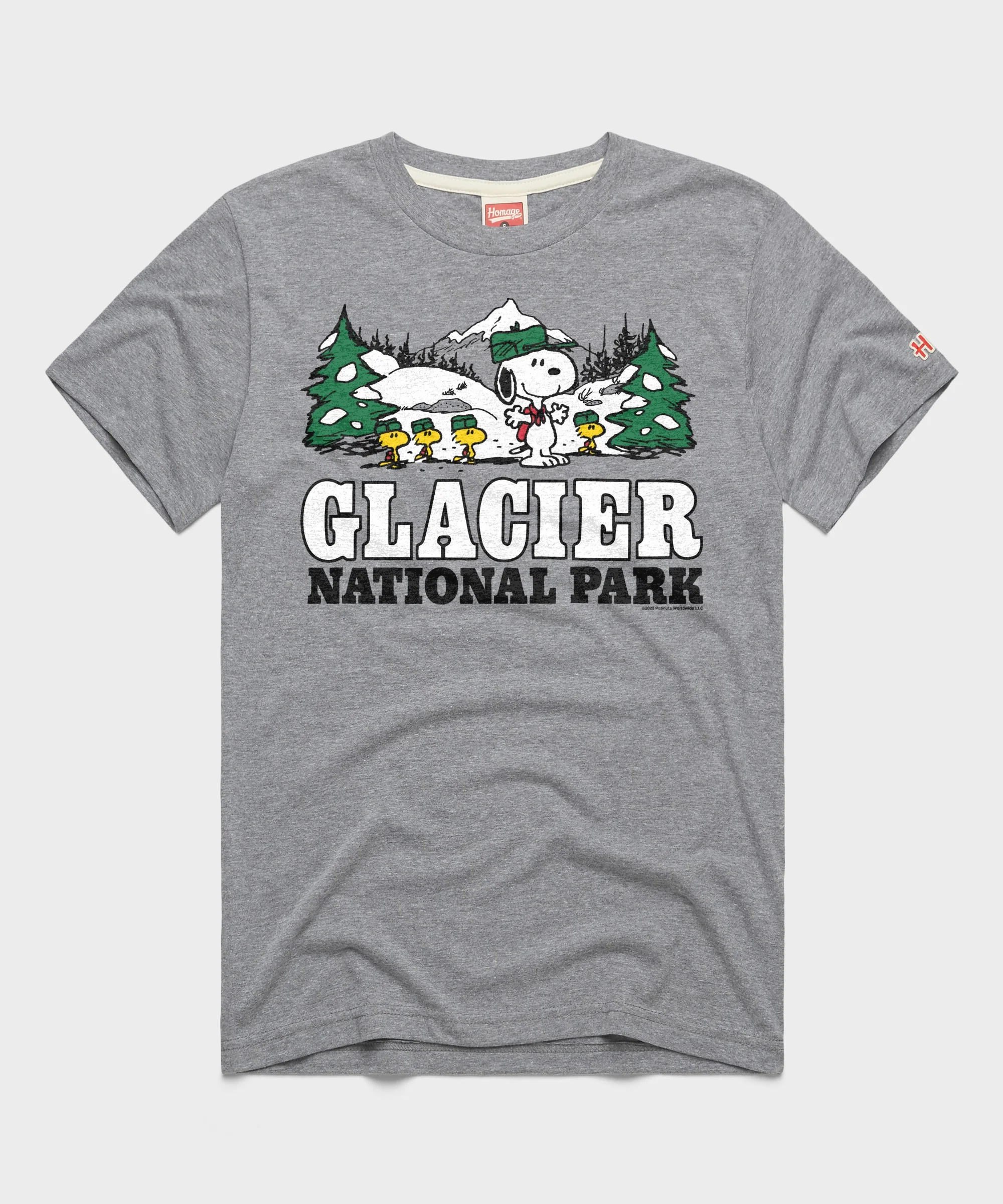 Peanuts Snoopy x Glacier National Park