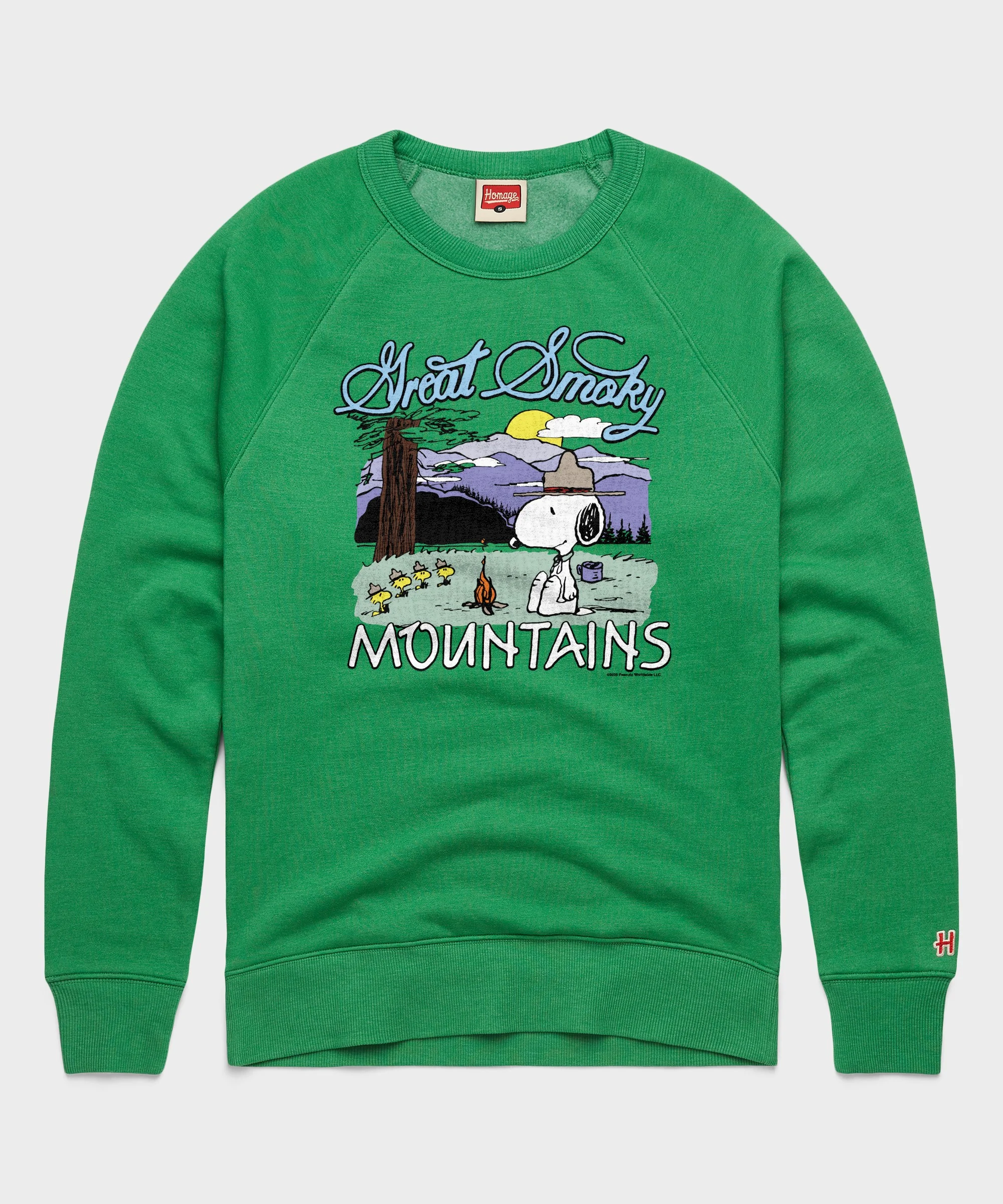 Peanuts Snoopy x Great Smoky Mountains National Park Crewneck