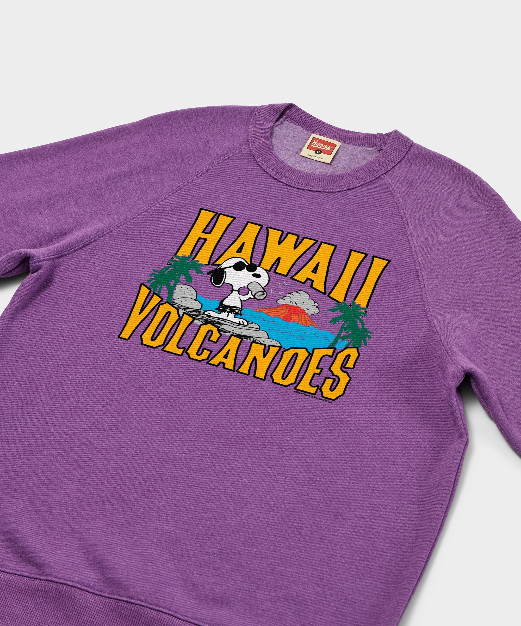 Peanuts Snoopy x Hawaii Volcanoes National Park Crewneck - Image 2
