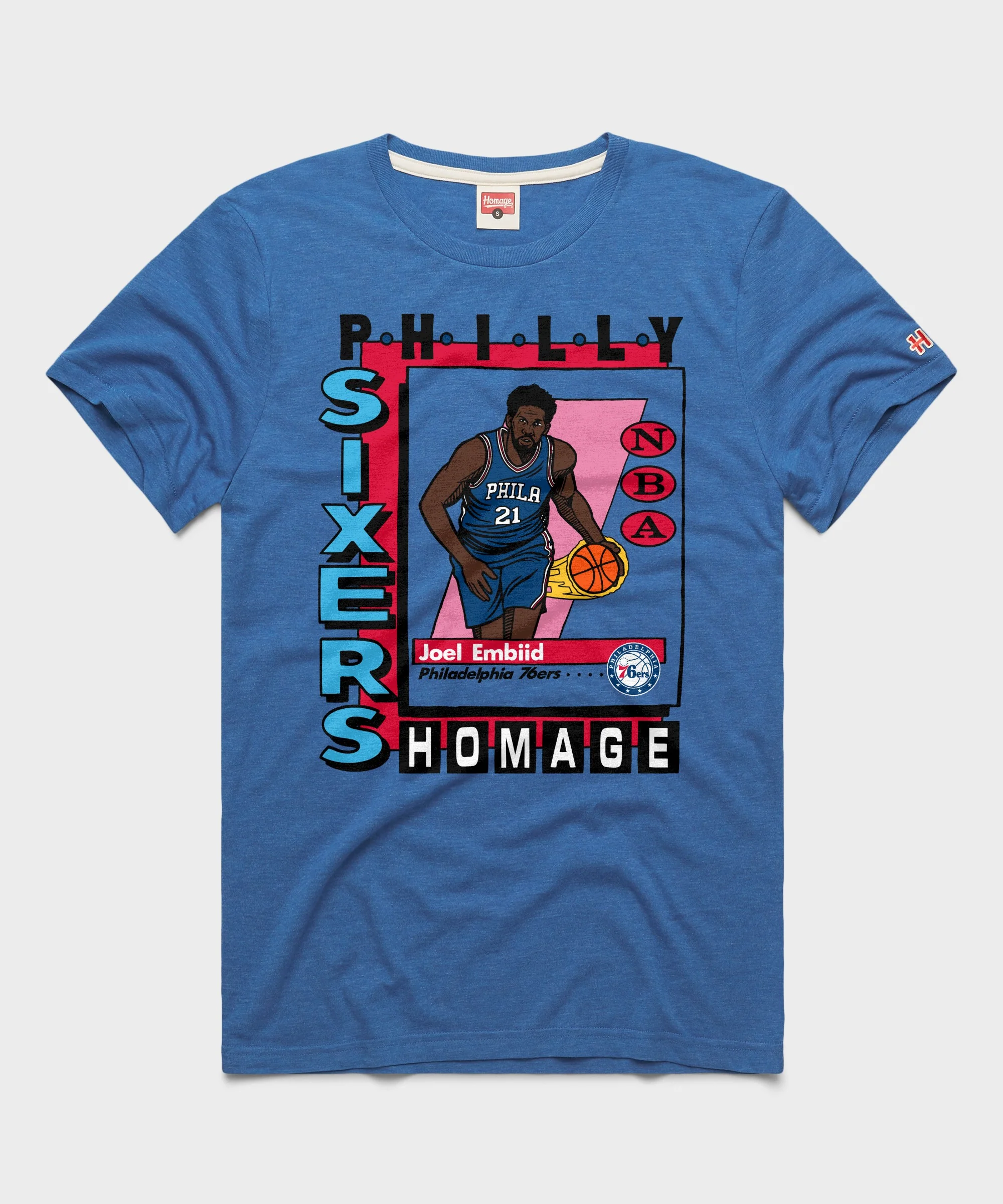 Philadelphia 76ers Trading Card Joel Embiid