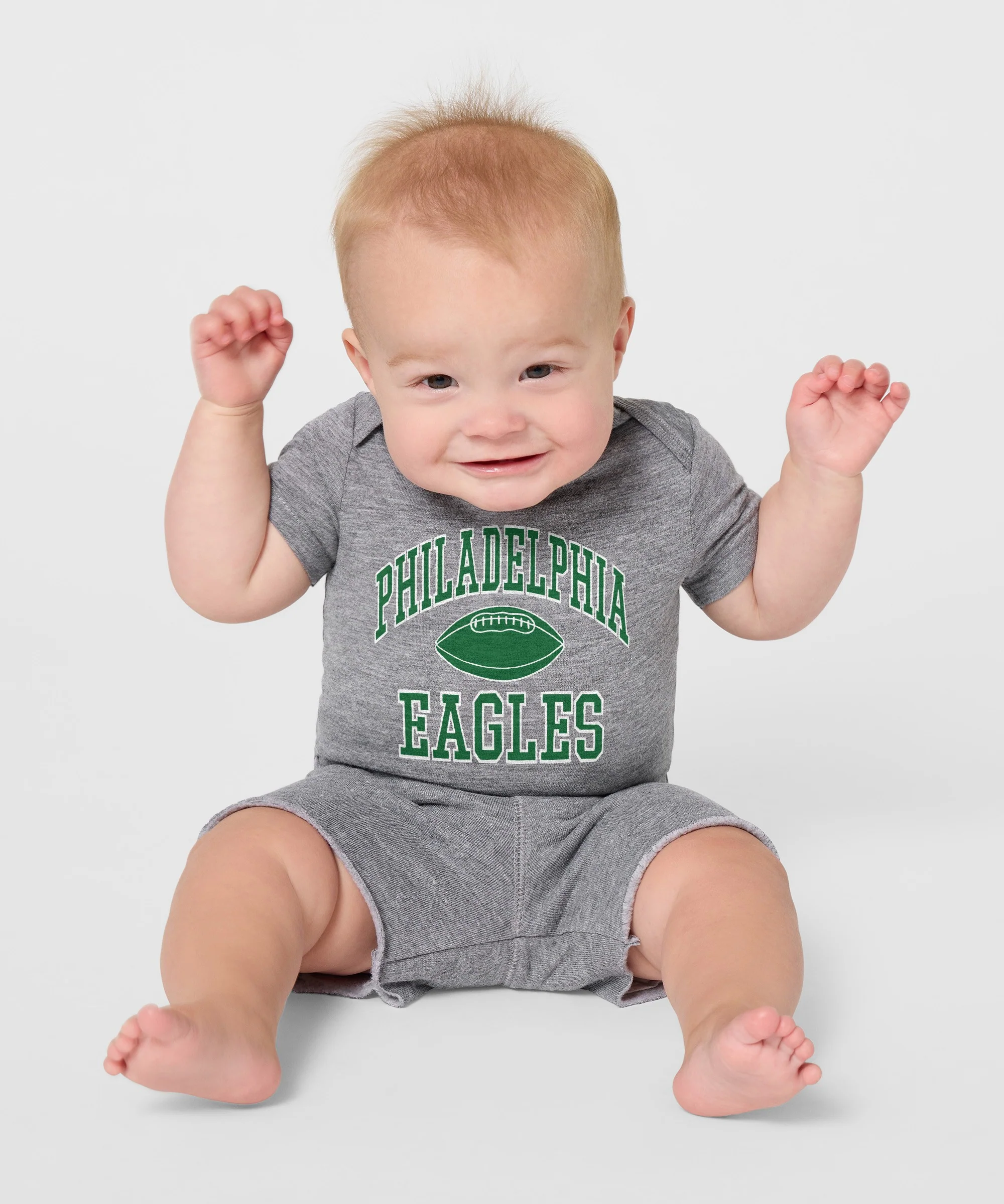Philadelphia Eagles Gridiron Baby One Piece - Image 3