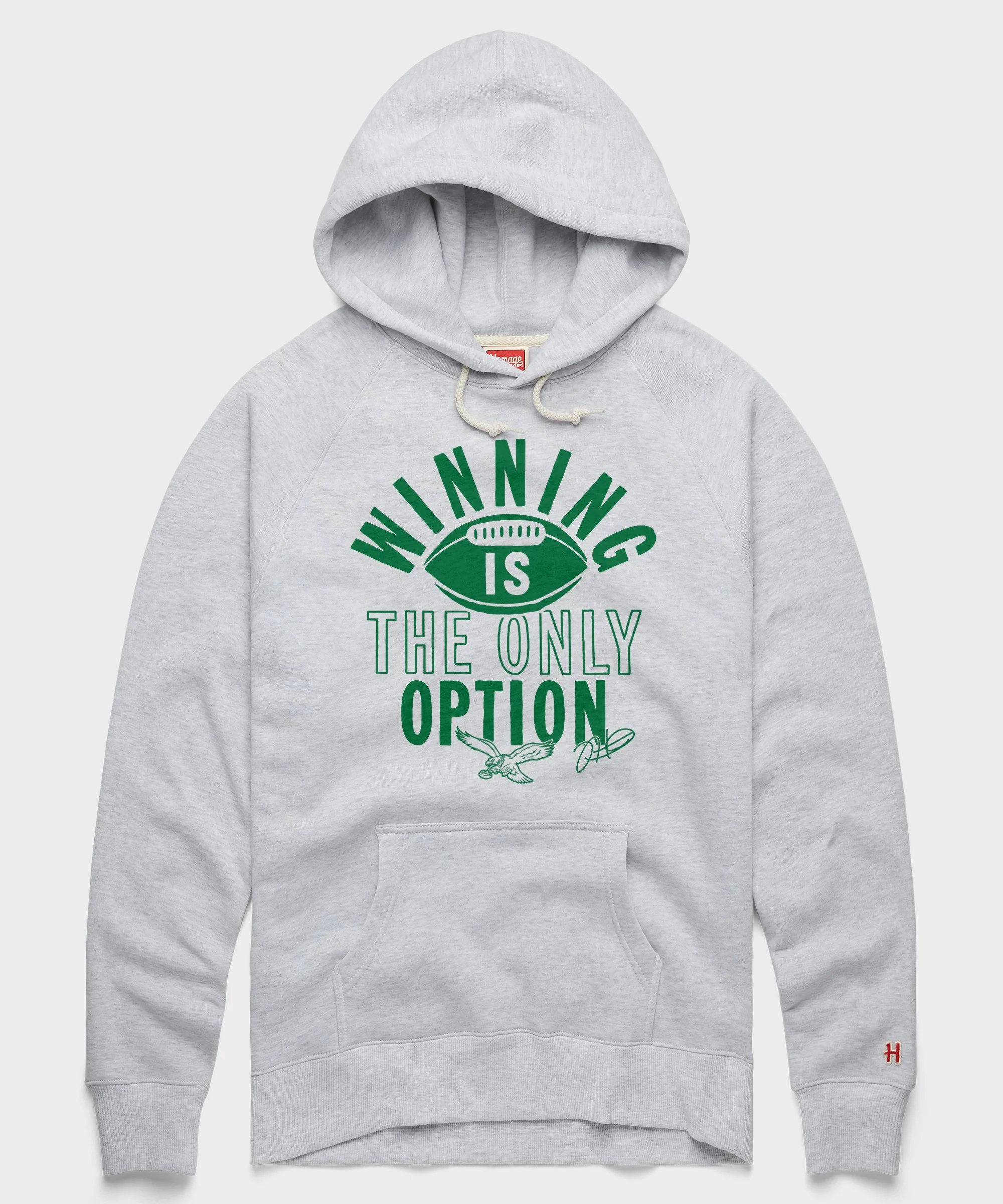 Philadelphia Eagles Jalen Hurts Winning Is The Only Option Hoodie
