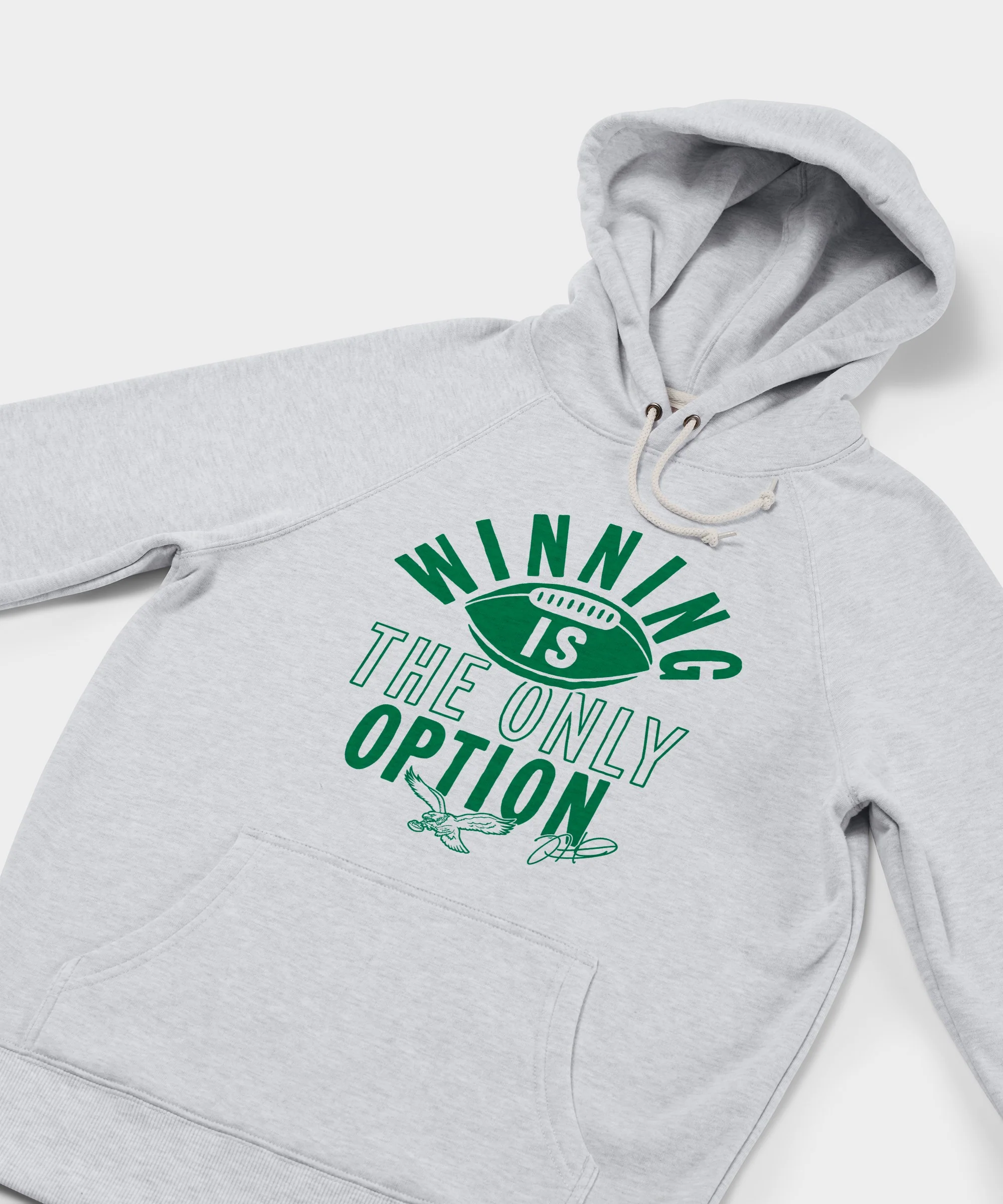 Philadelphia Eagles Jalen Hurts Winning Is The Only Option Hoodie - Image 2