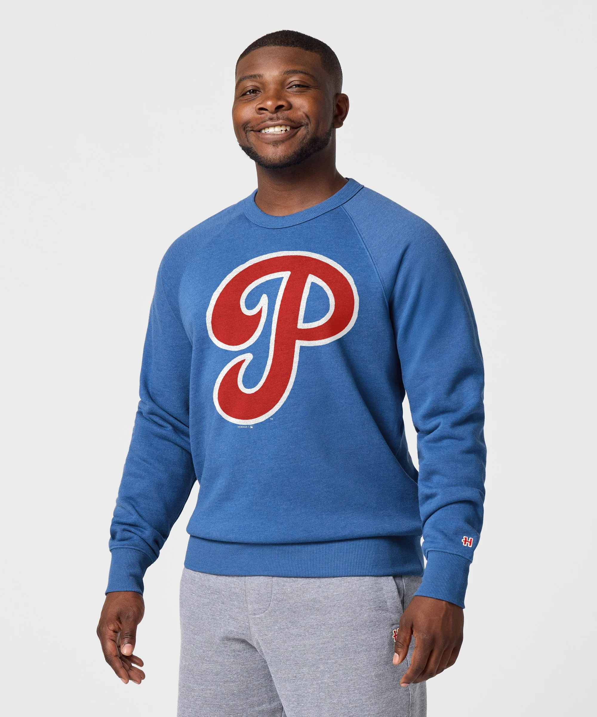 Philadelphia Phillies Cap Logo '34 Crewneck - Image 3