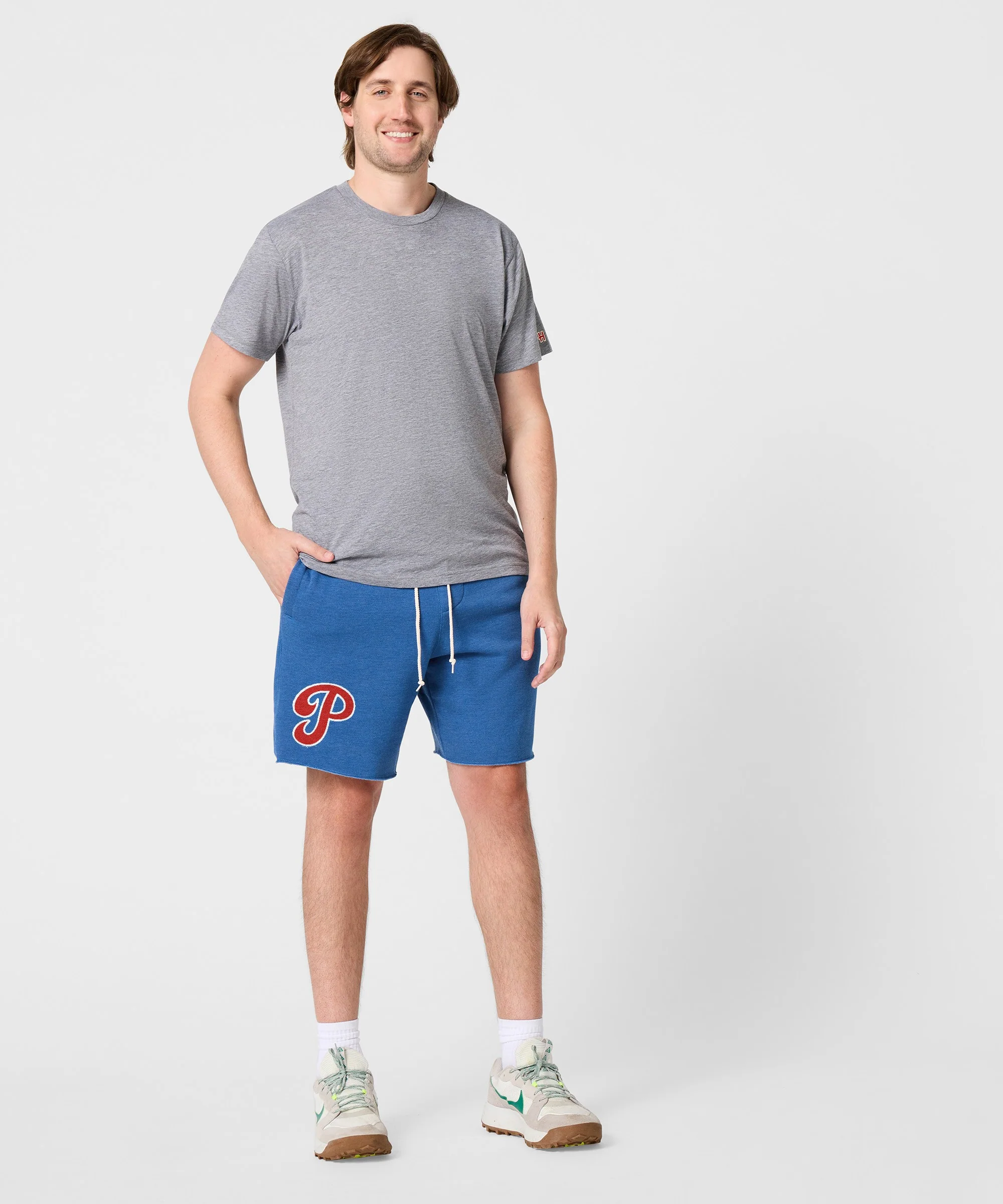 Philadelphia Phillies Cap Logo '34 Sweat Shorts - Image 5