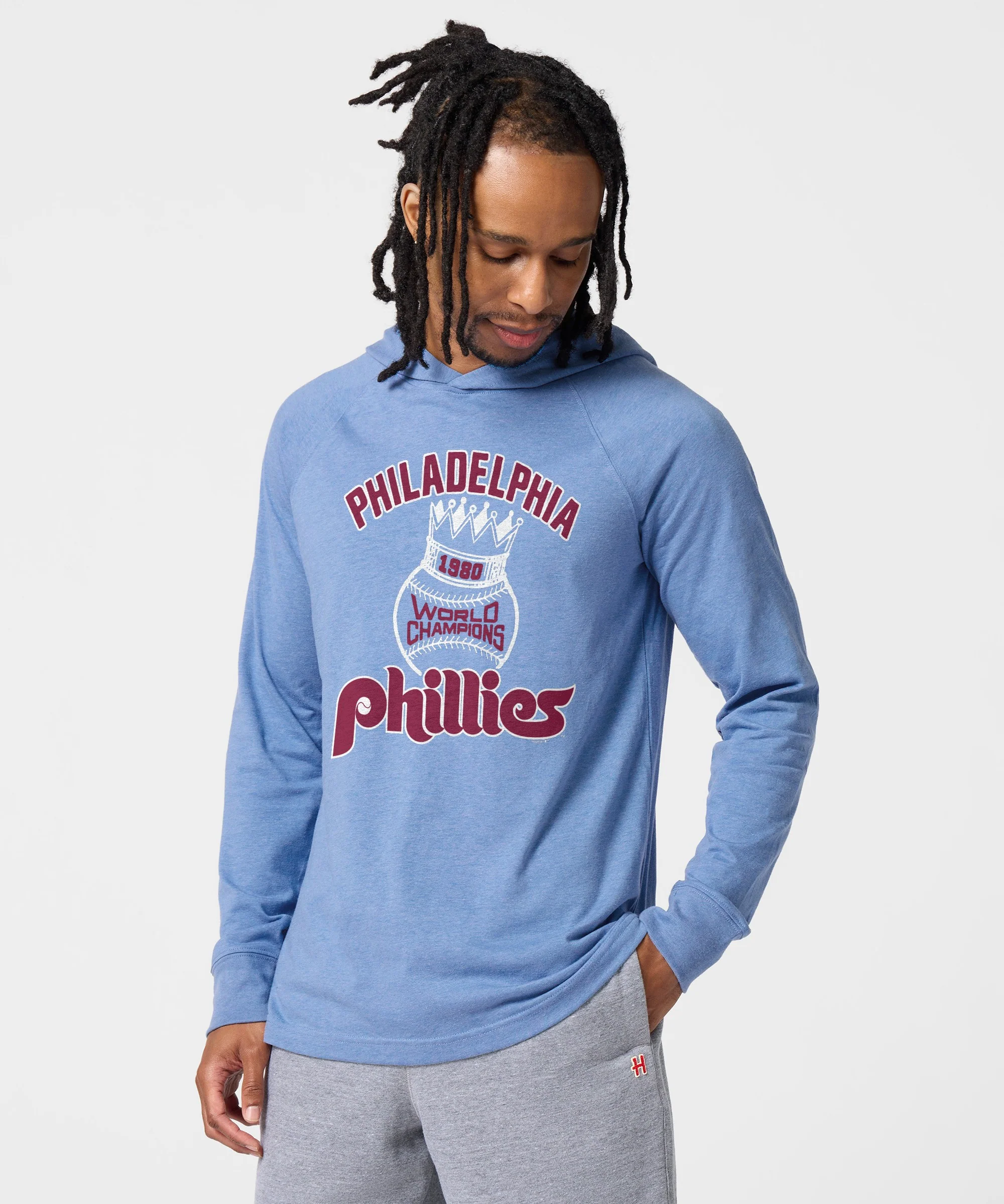 Philadelphia Phillies World Champions 1980 Lightweight Hoodie - Image 3