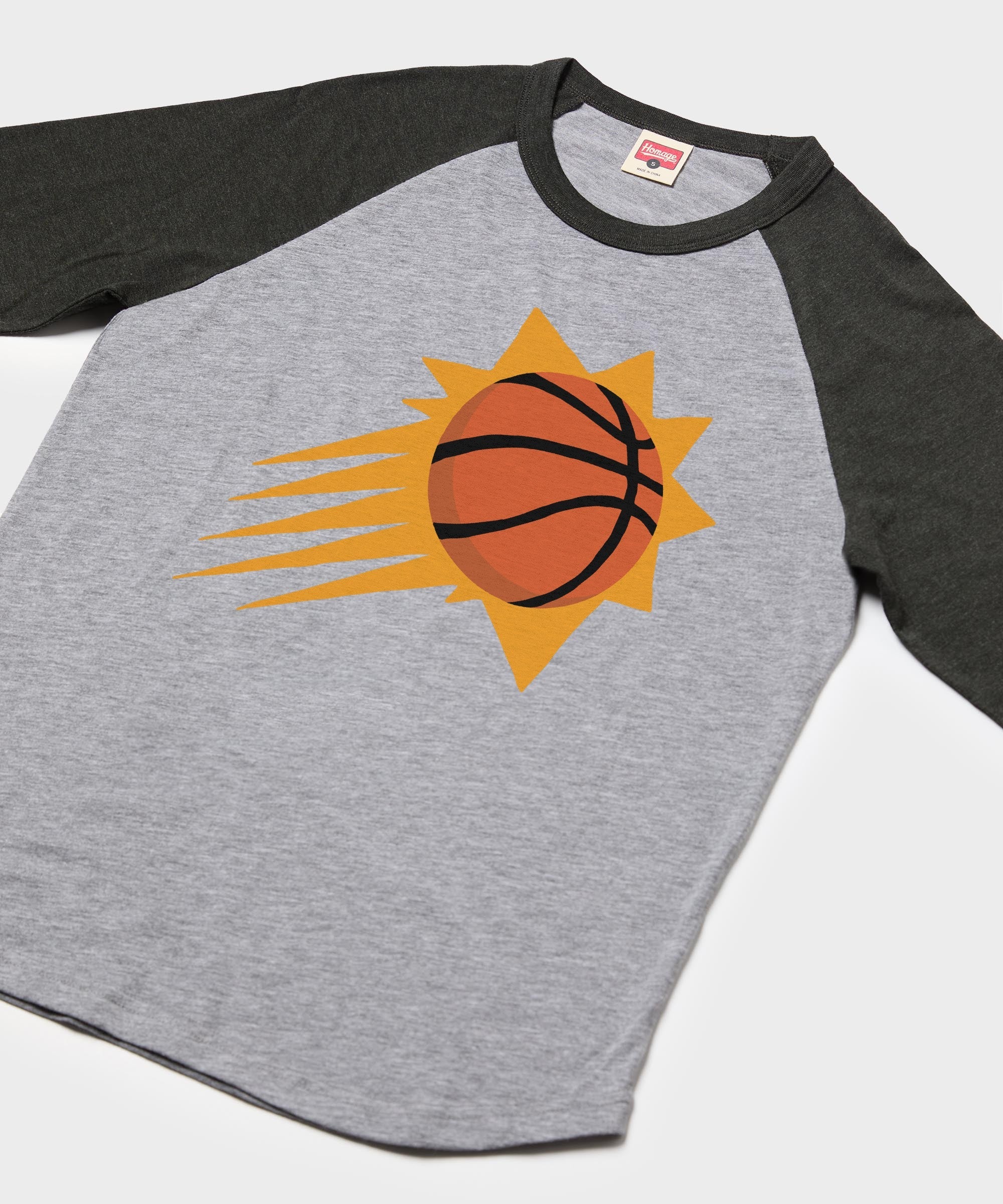 Phoenix Suns Logo Raglan - Image 2