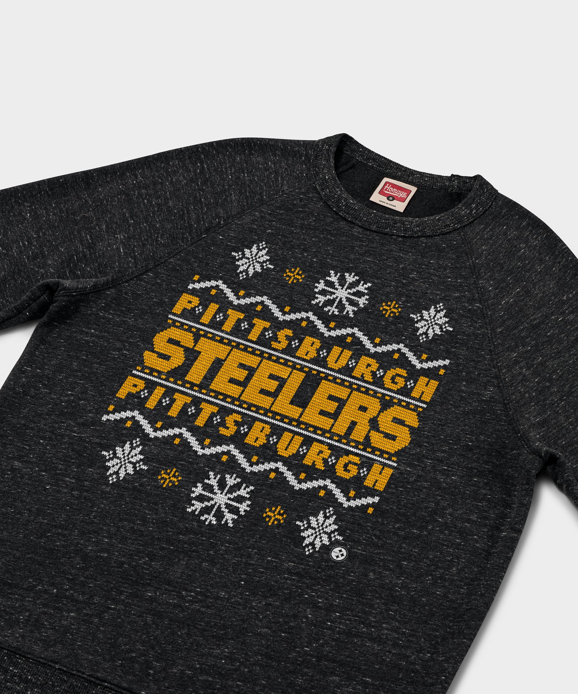 Pittsburgh Steelers Holiday Crewneck - Image 2