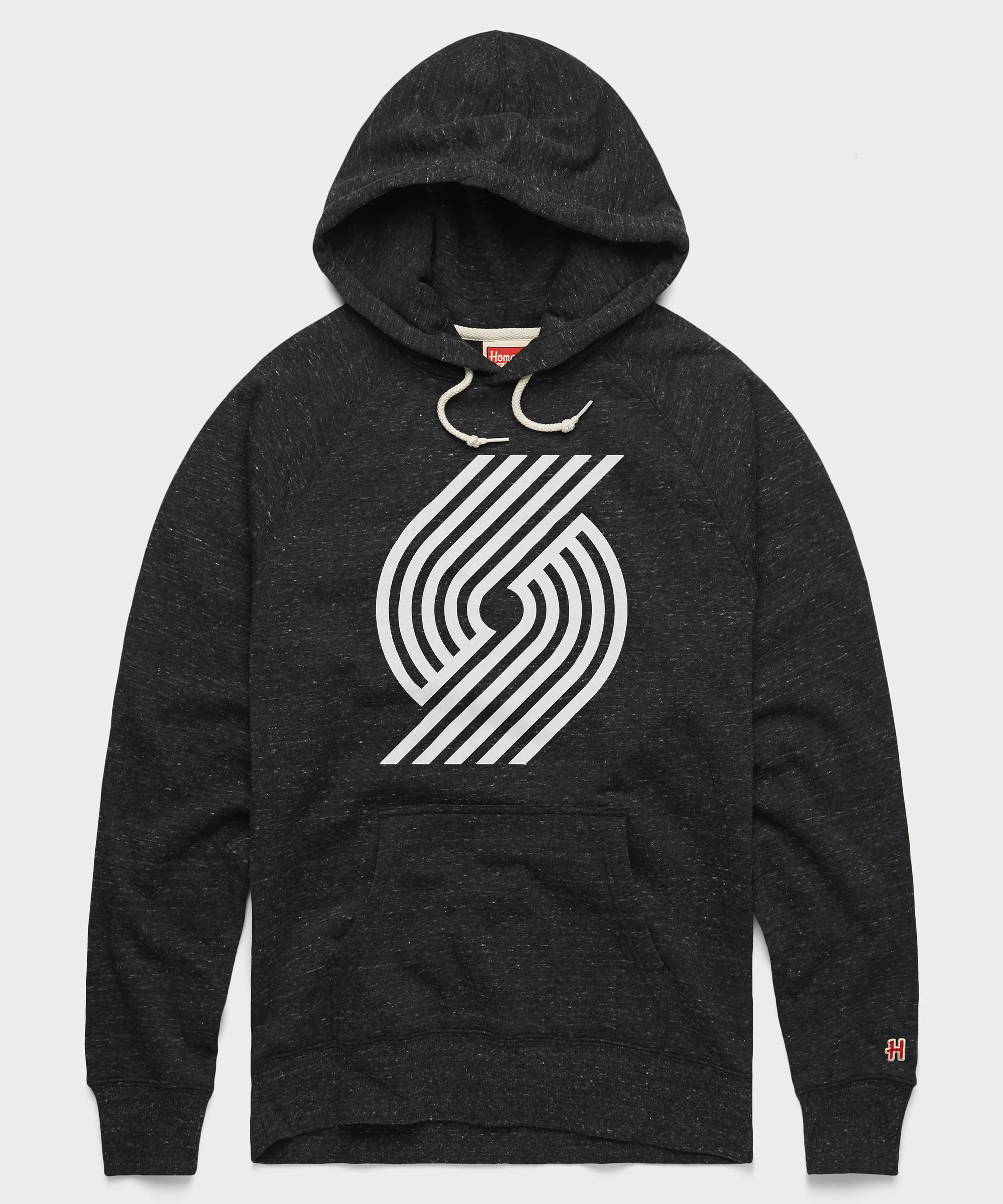 Portland Trail Blazers Blacktop Logo Hoodie
