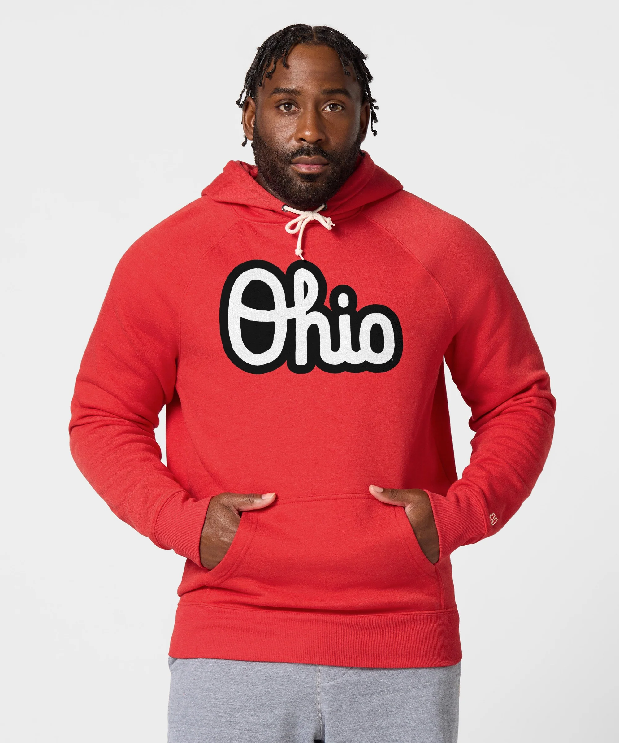 Script Ohio Outline Hoodie - Image 3
