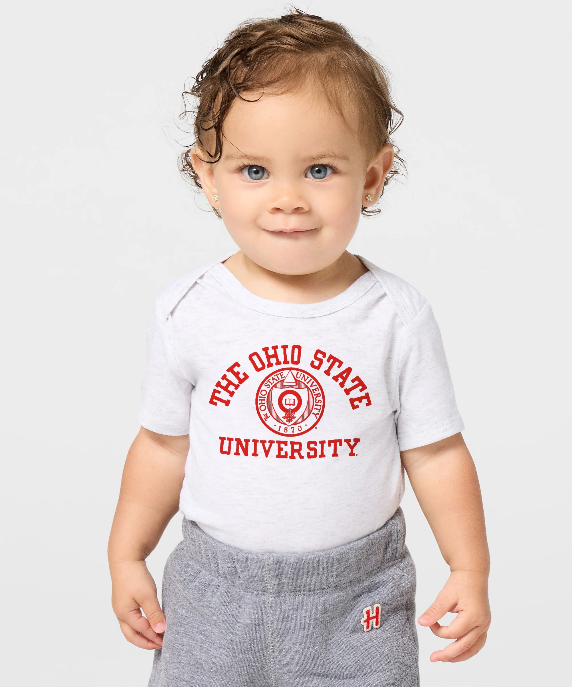 Seal Of The Ohio State University Baby One Piece - Image 3