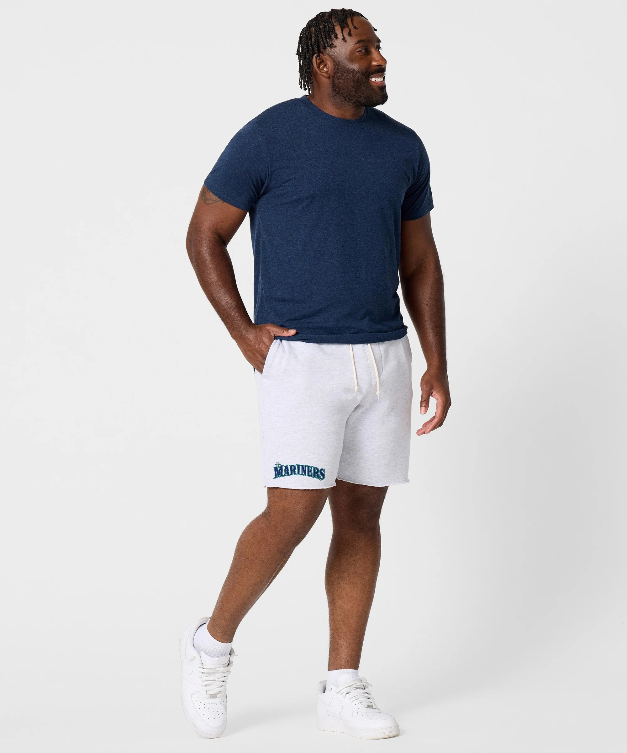 Seattle Mariners Jersey Logo '15 Sweat Shorts - Image 5