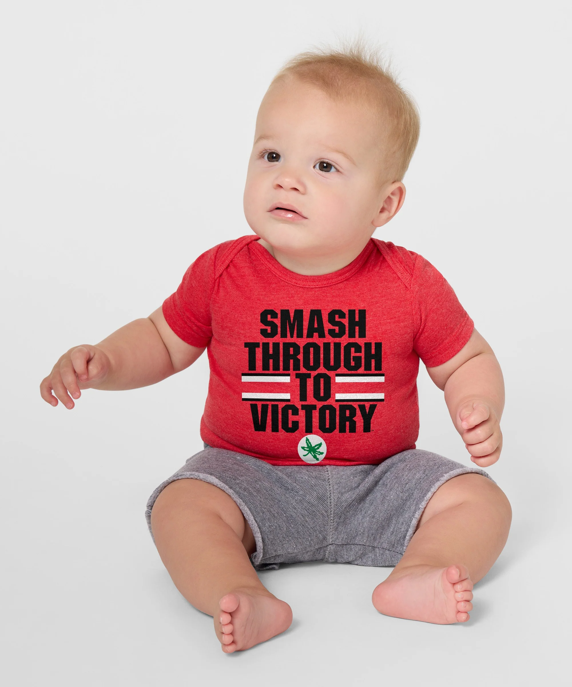 Smash Through To Victory Baby One Piece - Image 3
