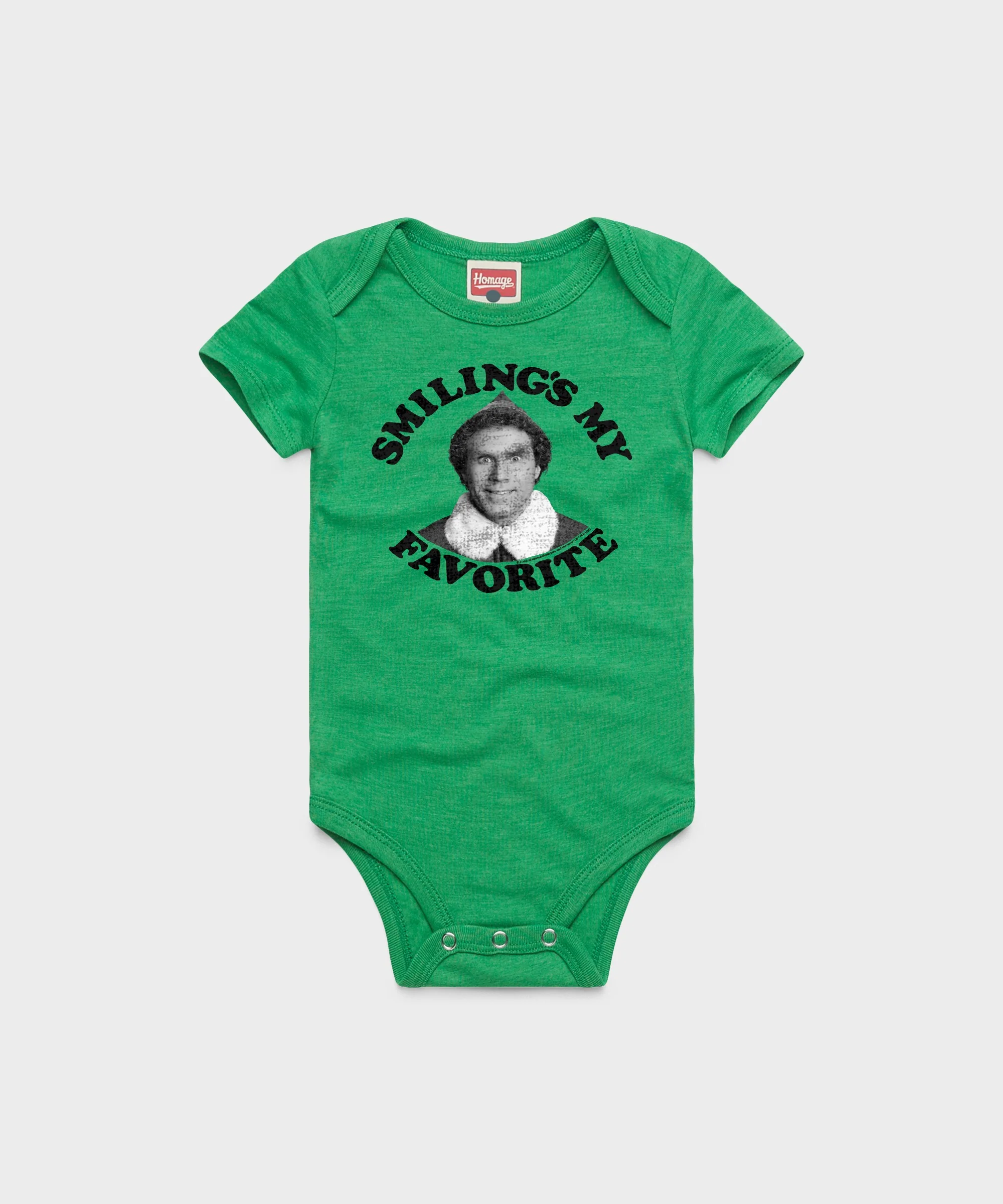 Smiling's My Favorite Baby One Piece