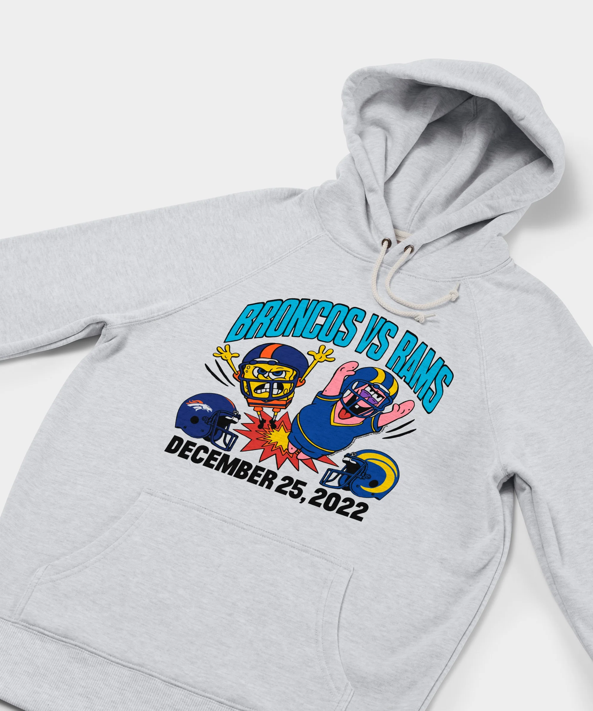 SpongeBob X Broncos Vs Rams 2022 Hoodie - Image 2