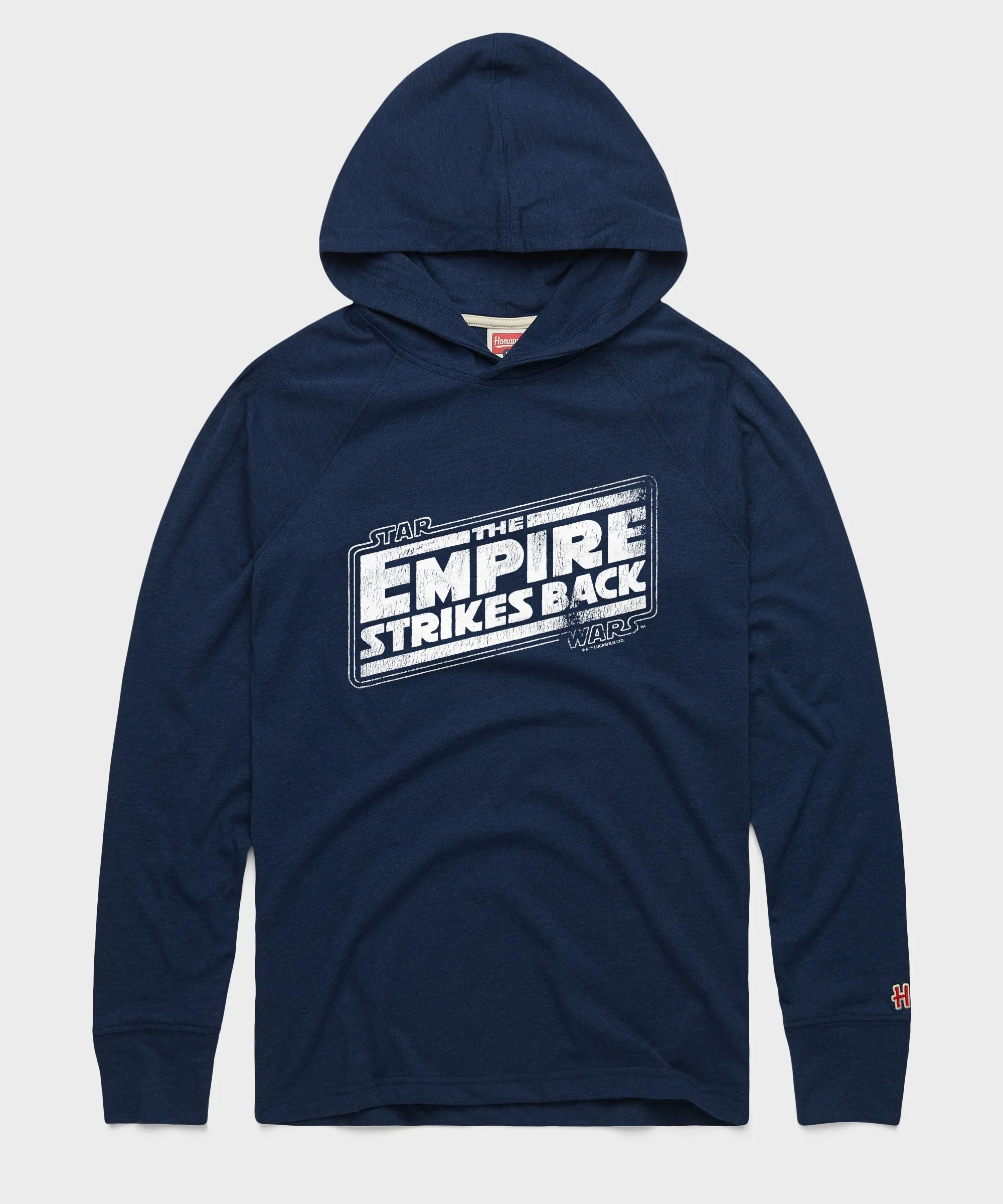 Star Wars The Empire Strikes Back Logo Lightweight Hoodie