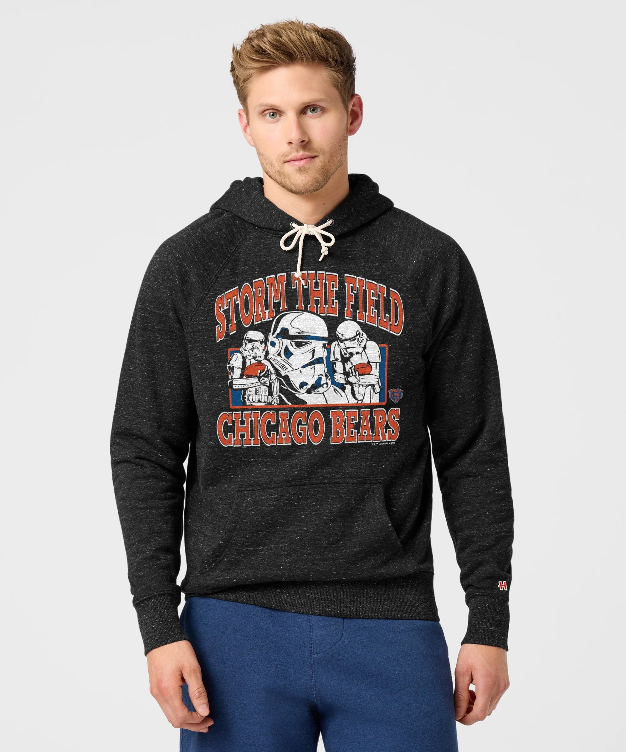 Star Wars x Chicago Bears Dark Side Hoodie - Image 3