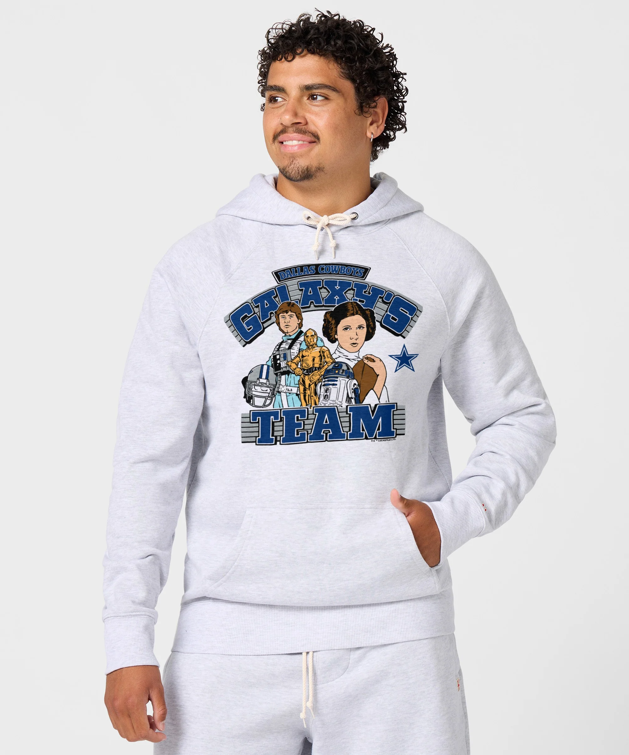 Star Wars x Dallas Cowboys Light Side Hoodie - Image 3